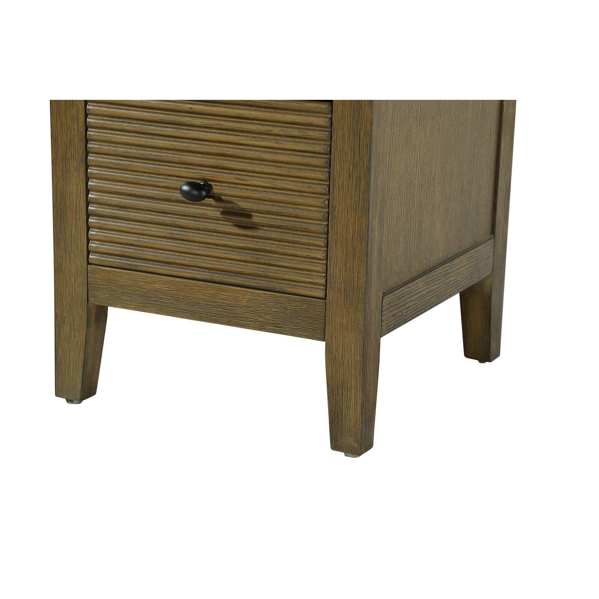 Shown in Hazel Oak finish