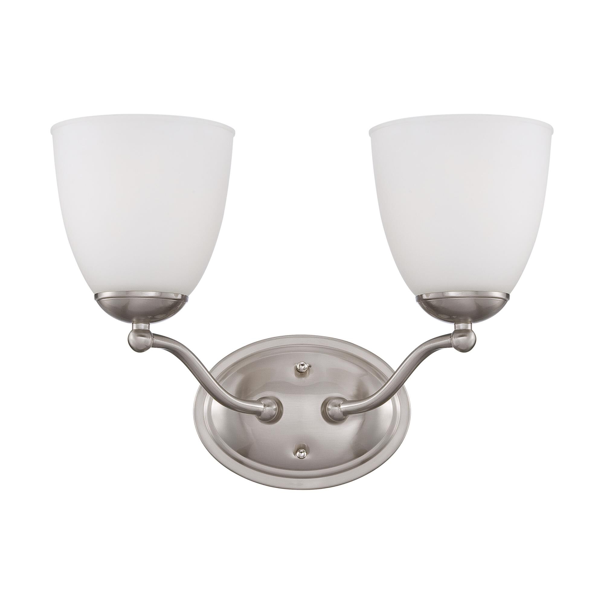 Patton 15 Inch 2 Light Bath Vanity Light by Nuvo Lighting