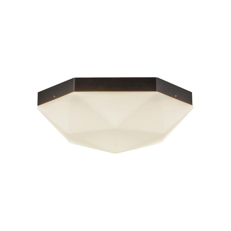 Krysta 10 Inch 2 Light Flush Mount by Alora Mood