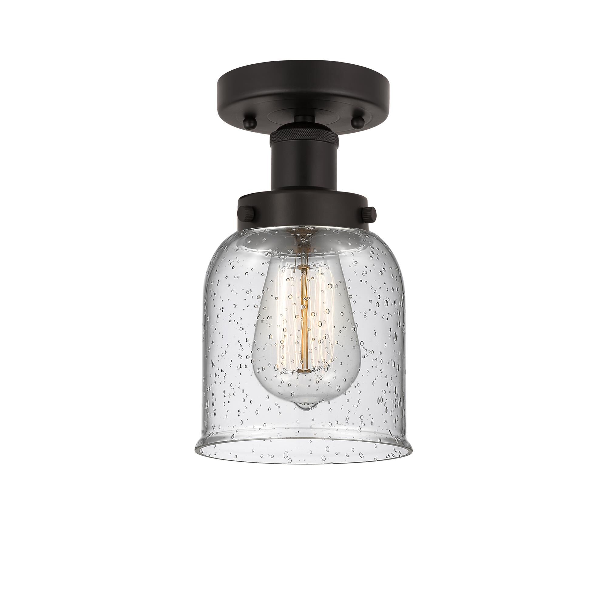 Bruno Marashlian Bell 6 Inch 1 Light Semi Flush Mount by Innovations Lighting
