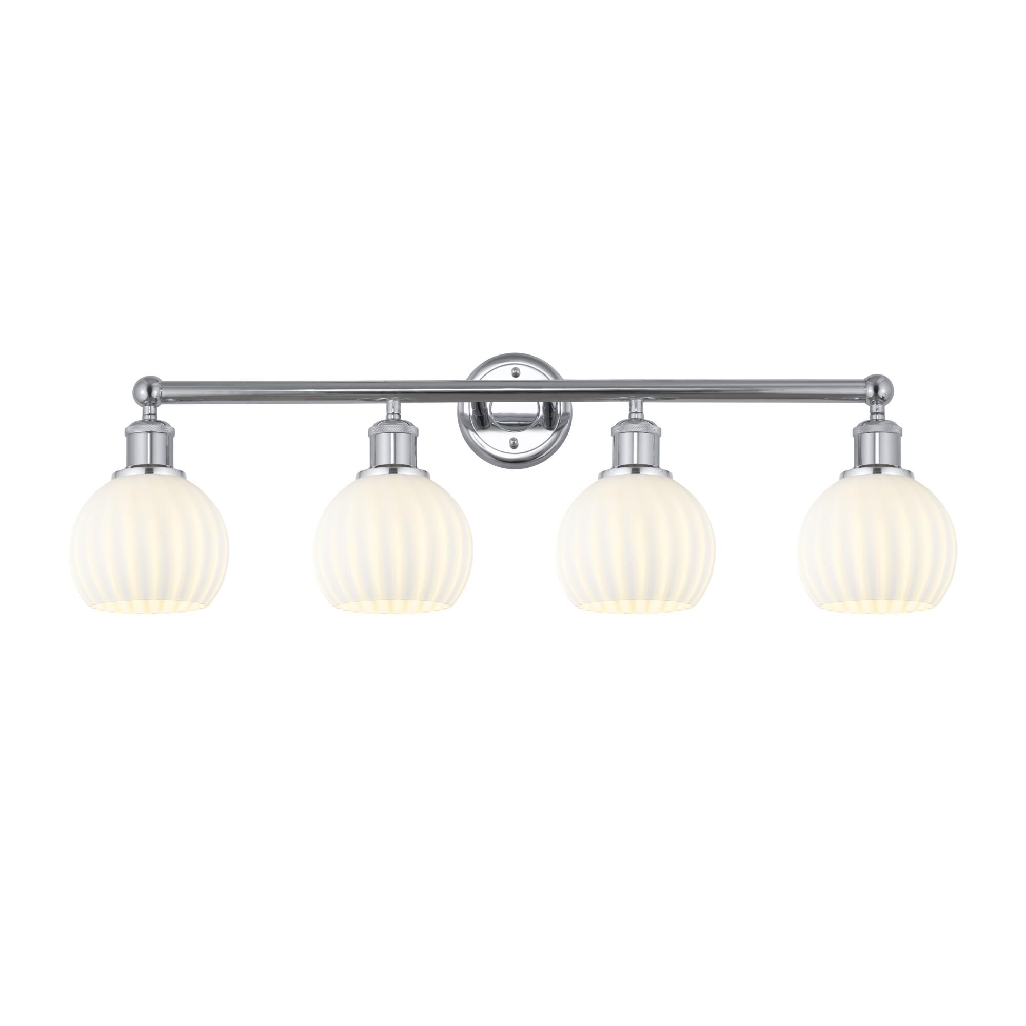 Bruno Marashlian White Venetian 33 Inch Bath Vanity Light by Innovations Lighting