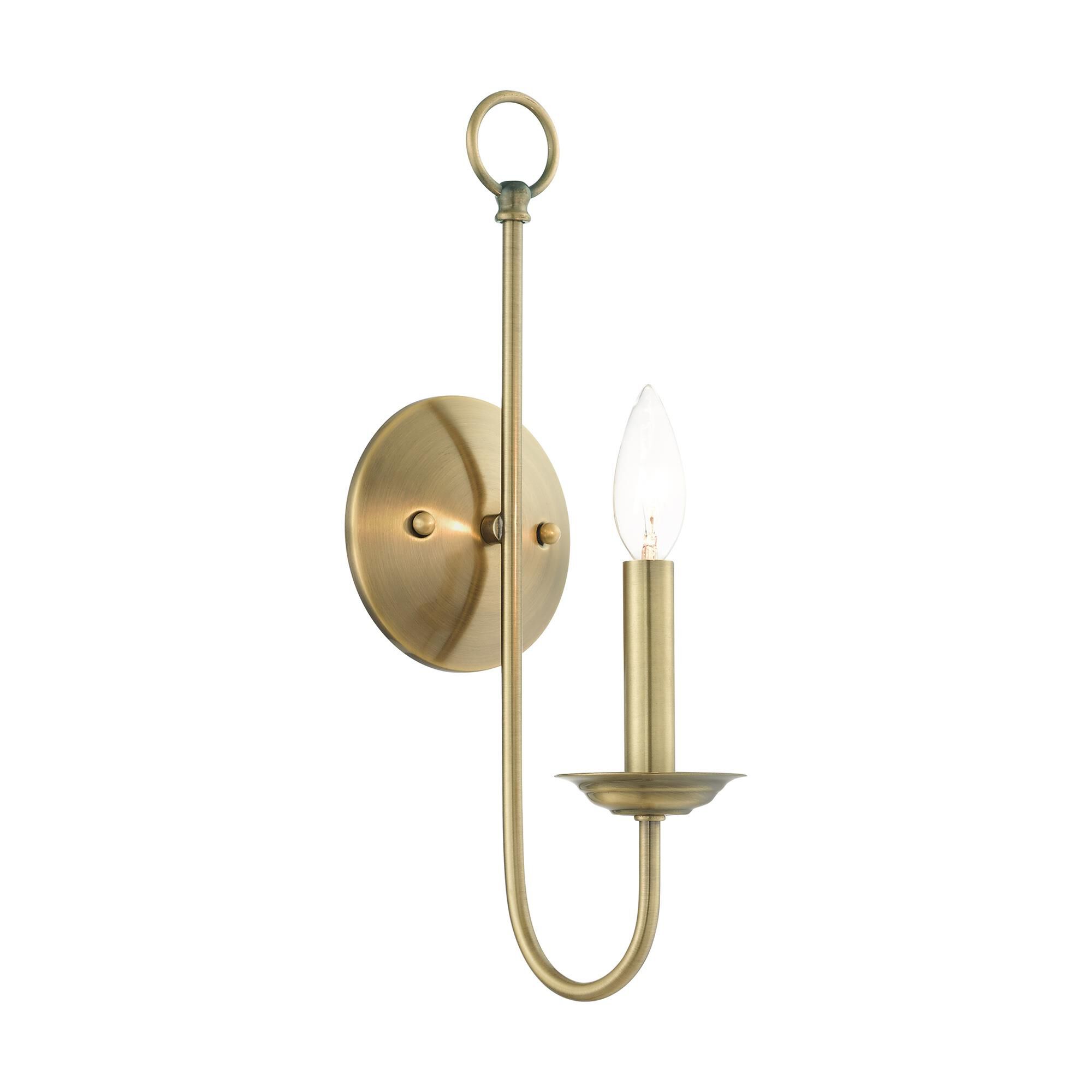 Shown in Antique Brass finish