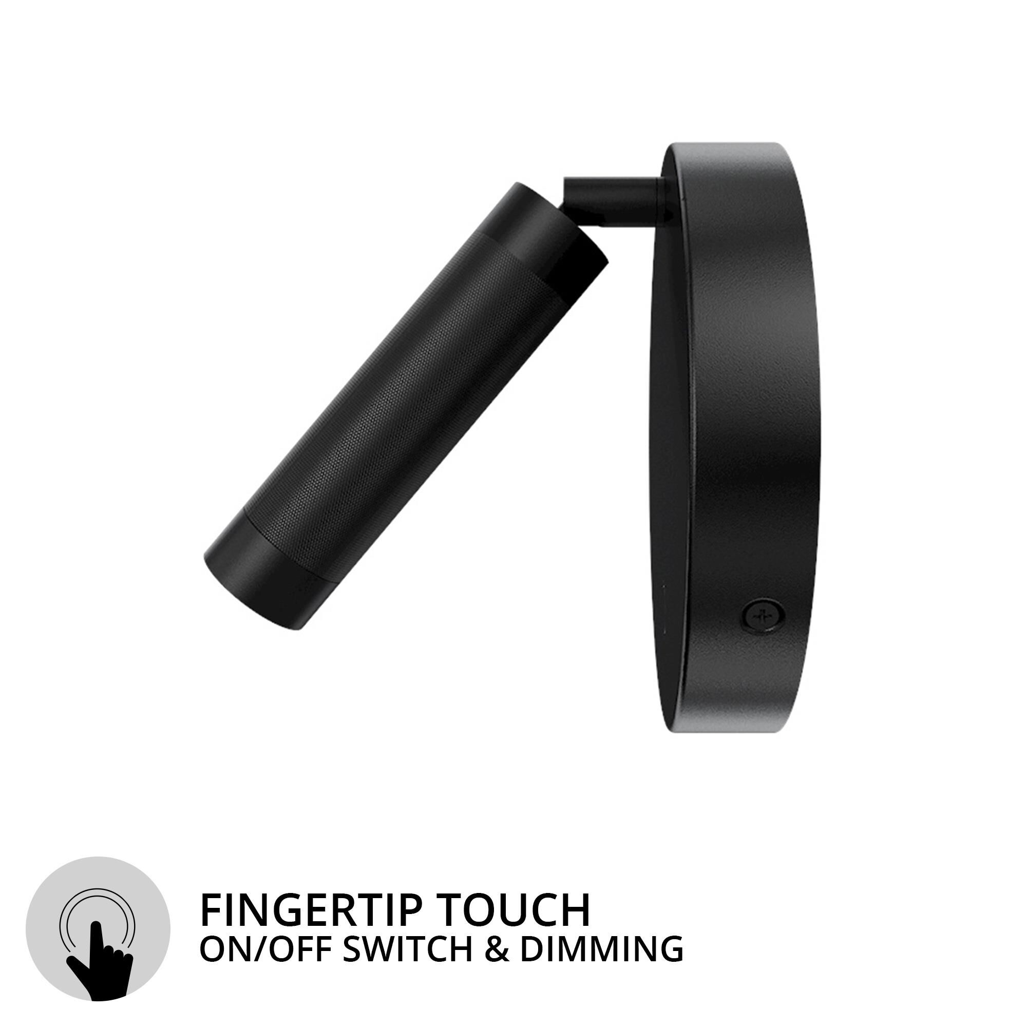 Shown in Black finish