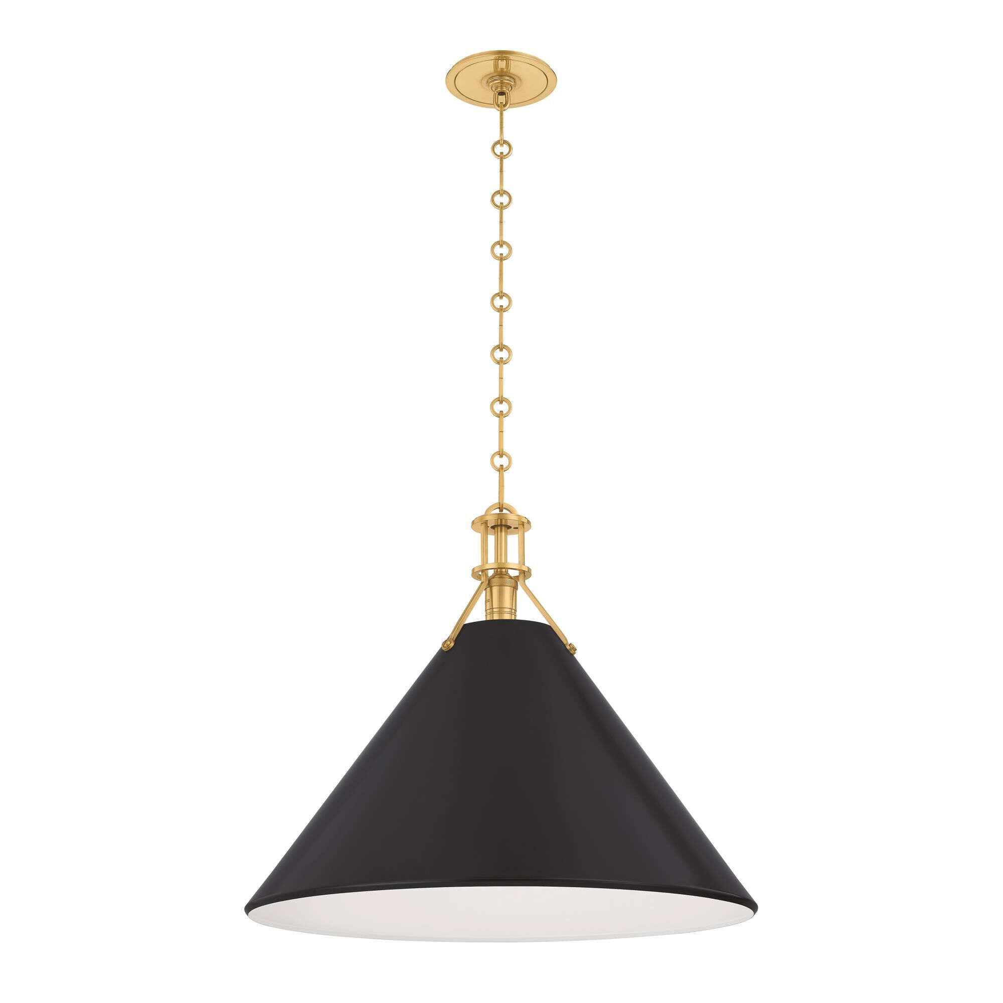 Mark D. Sikes Painted No. 2 21 Inch Large Pendant by Hudson Valley Lighting