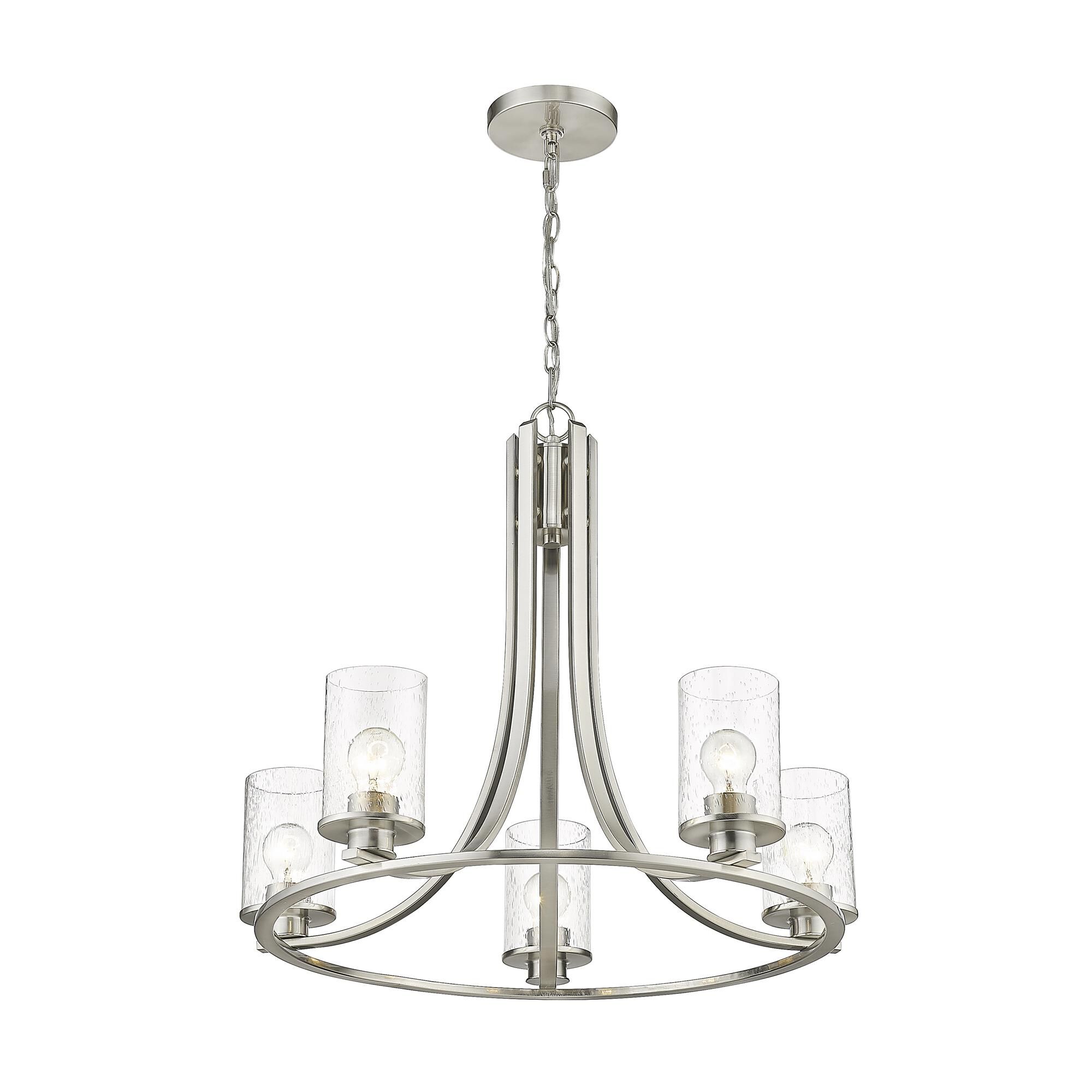 Beckett 27 Inch 5 Light Chandelier by Z-Lite