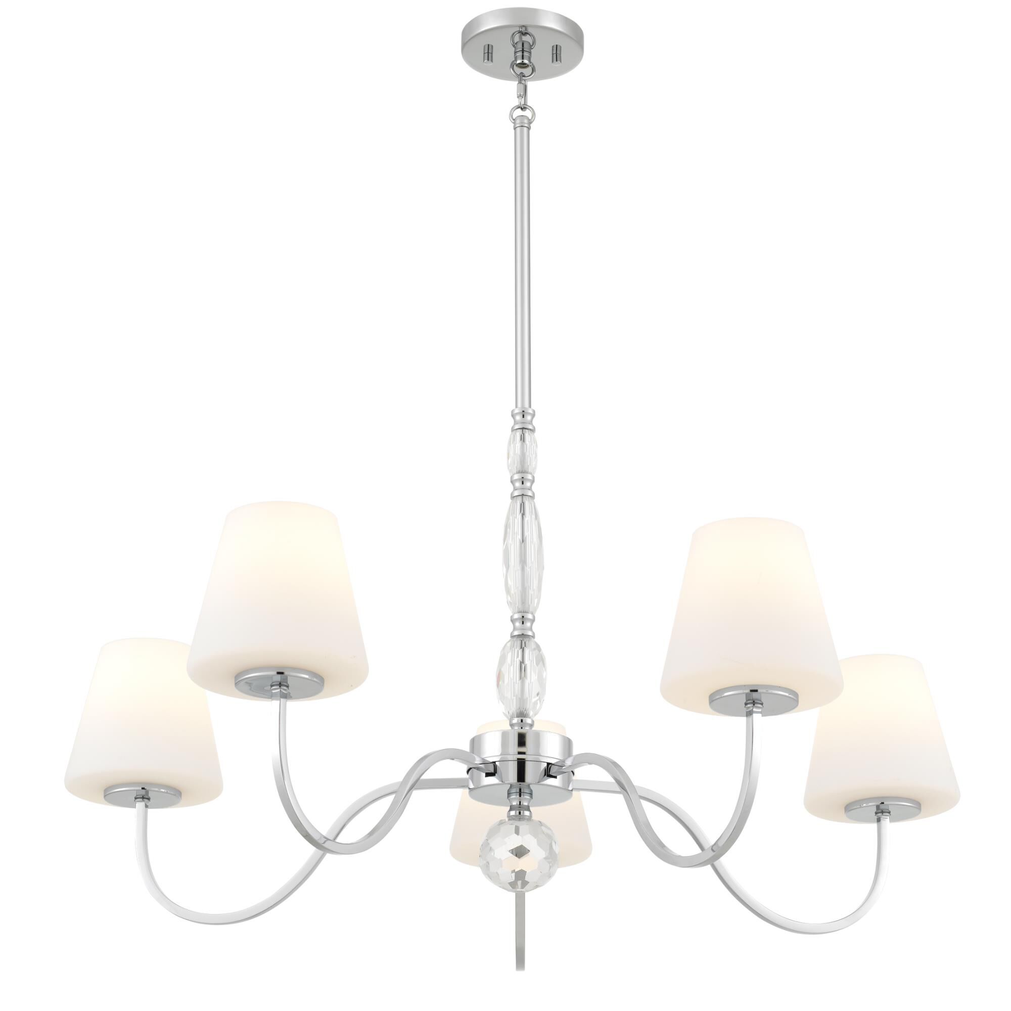 Stone 35 Inch Chandelier by Quoizel