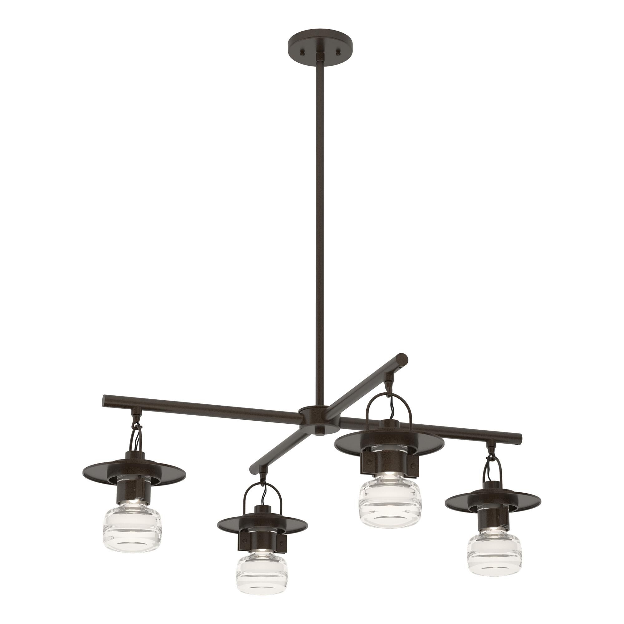 Shown in Coastal Oil Rubbed Bronze finish and Clear glass