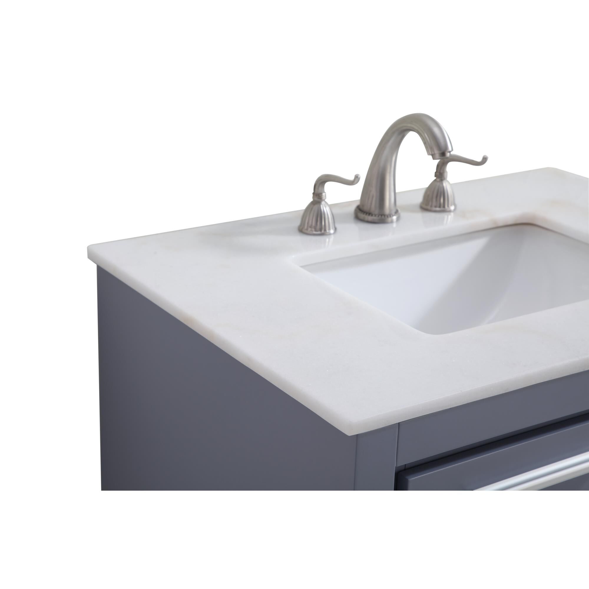 Shown in Grey finish