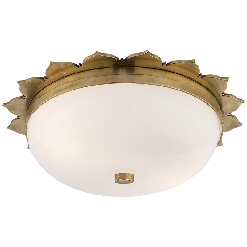 Alexa Hampton Rachel 13 Inch 2 Light Flush Mount by Visual Comfort Signature Collection
