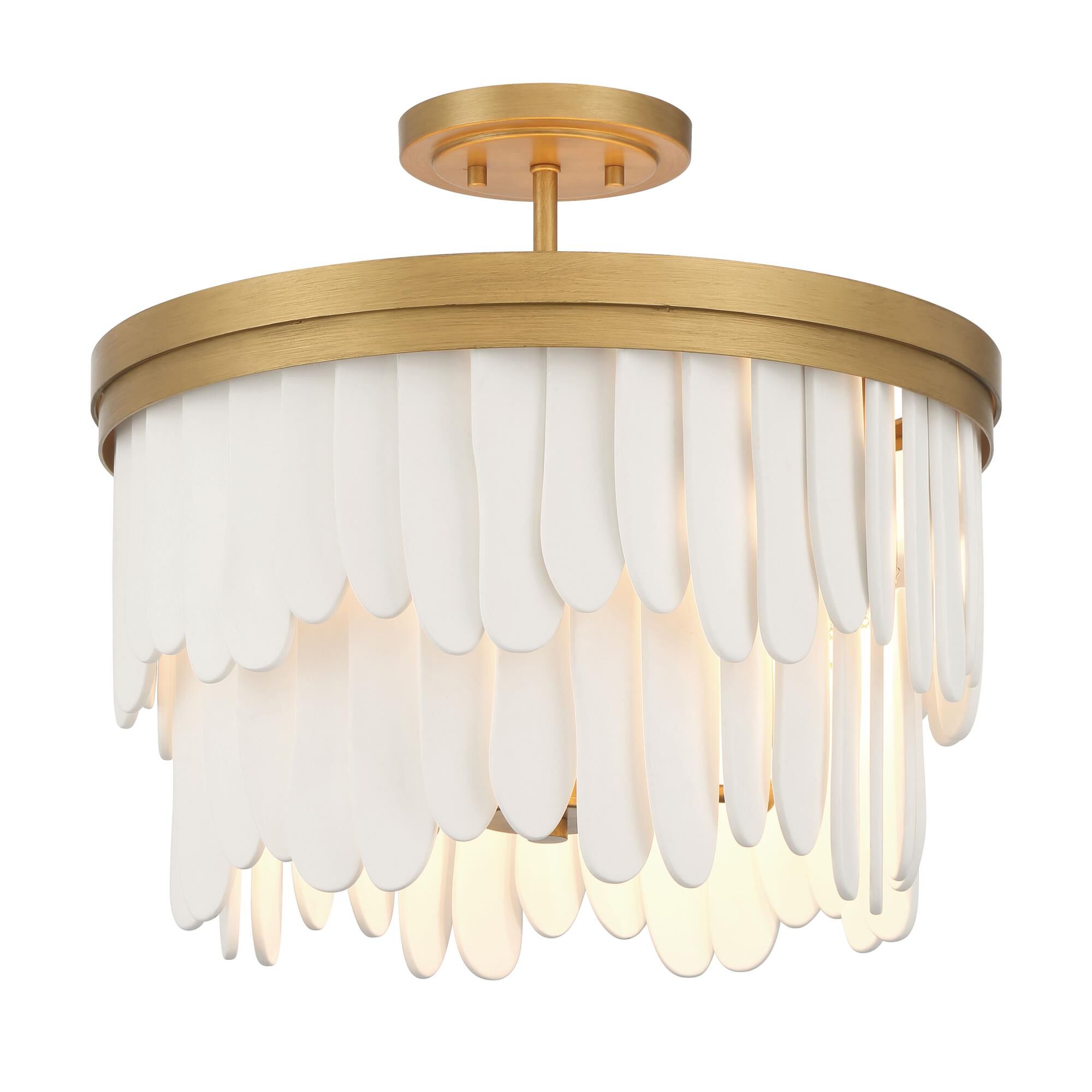 Briscade 18 Inch Semi Flush Mount by Minka Lavery