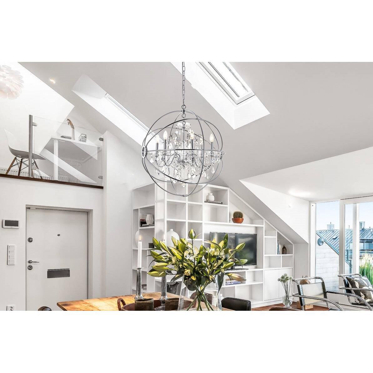 Cordelia 25 Inch Large Pendant by Elegant Lighting