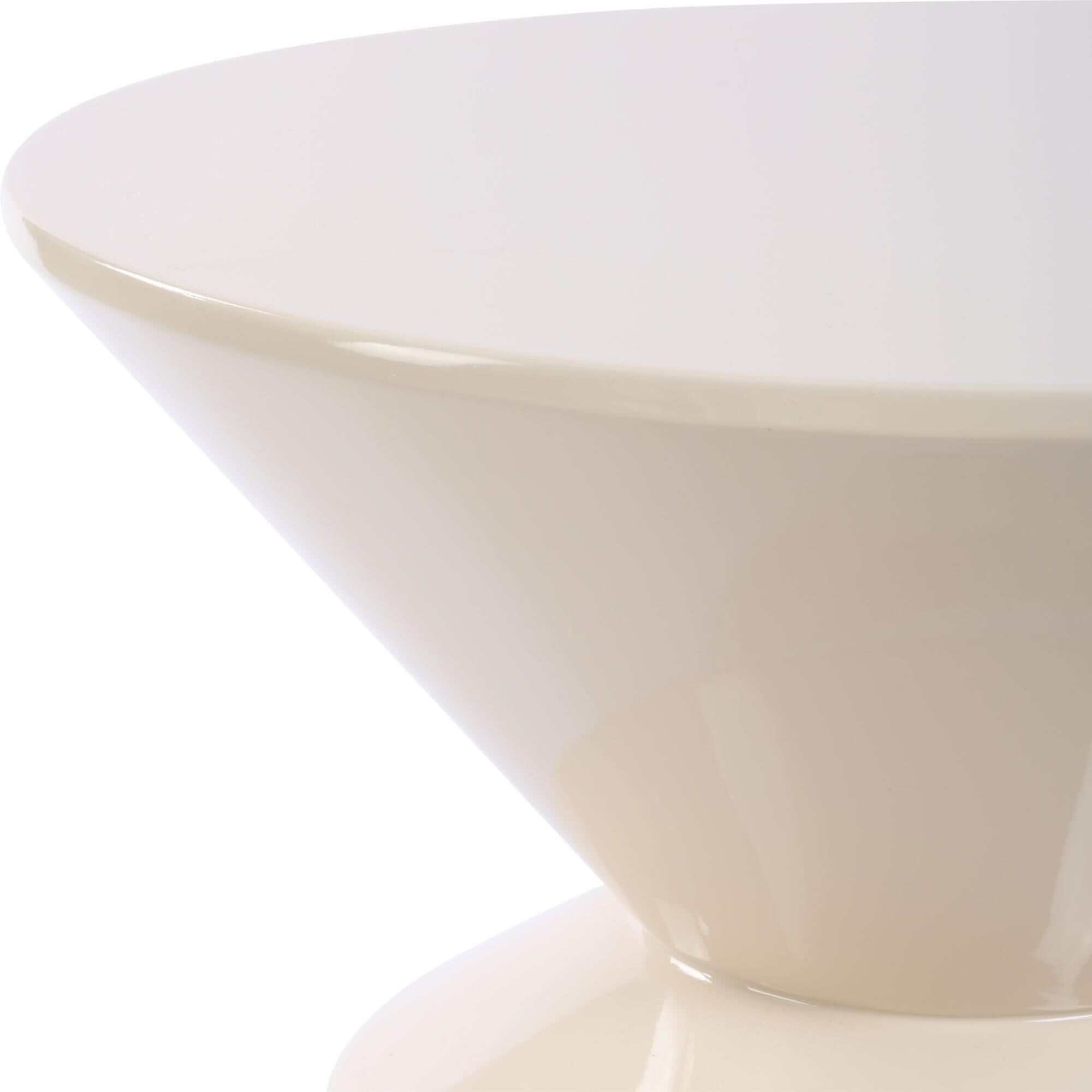 Shown in White finish