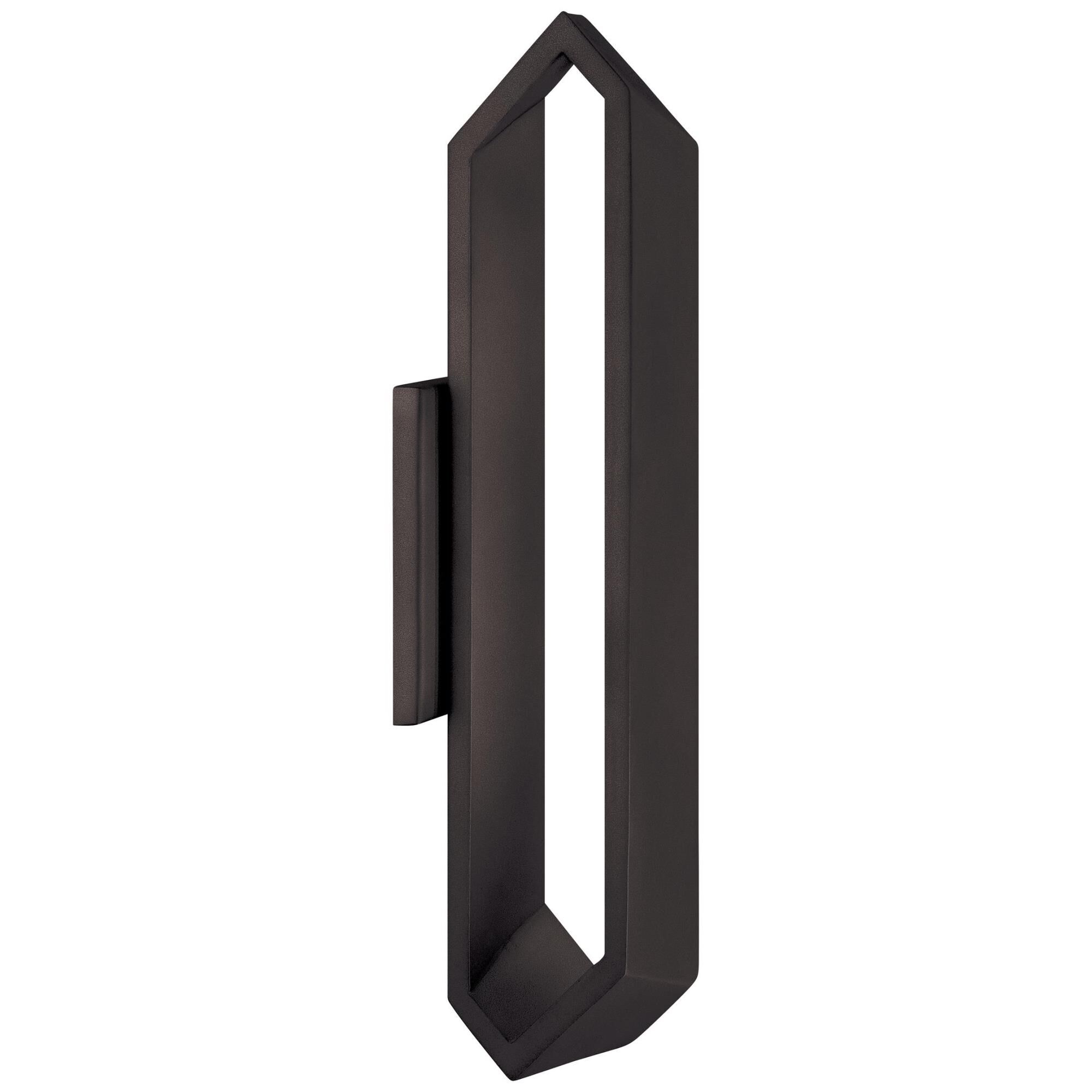 Shown in Black finish and Clear glass