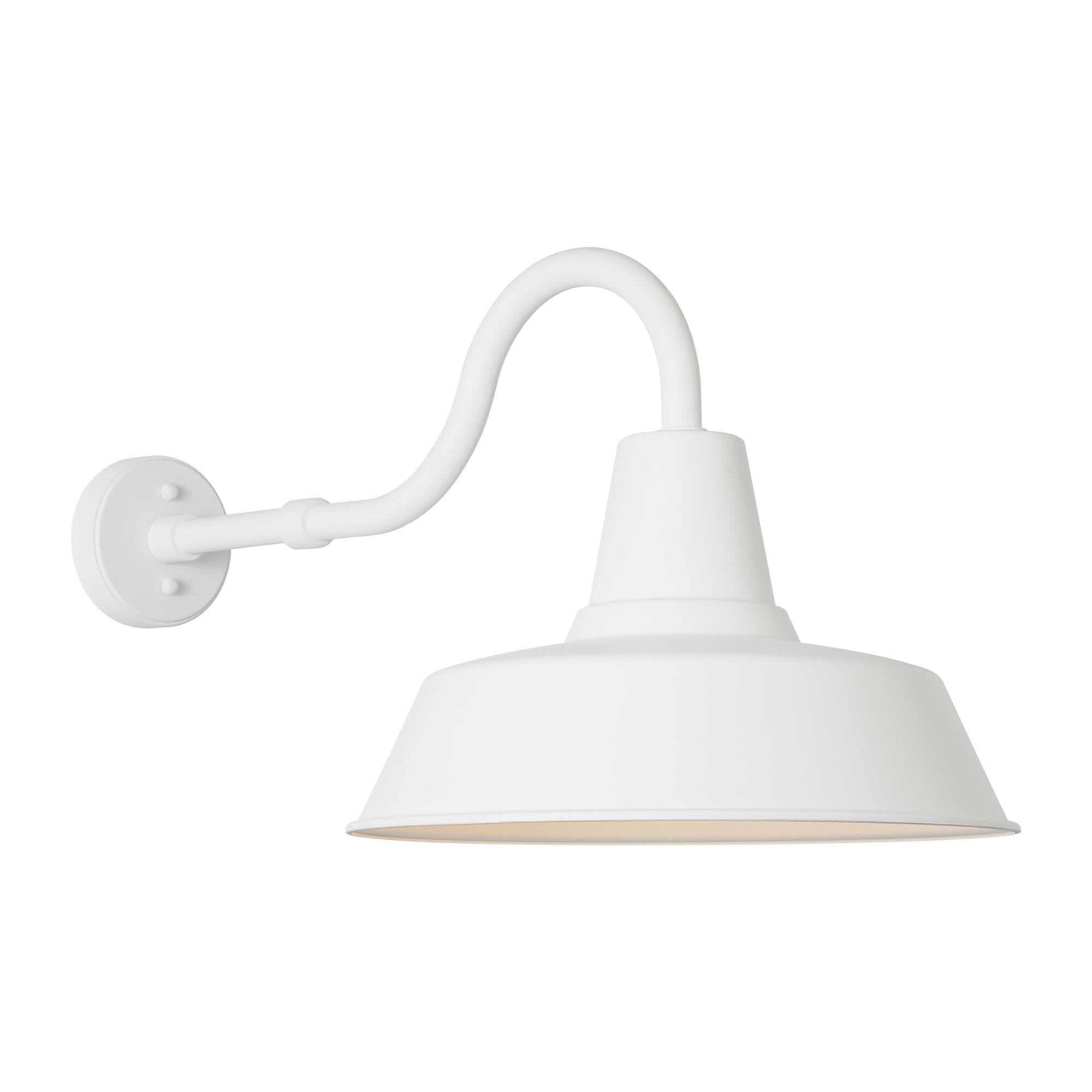 Shown in Outdoor Textured White finish