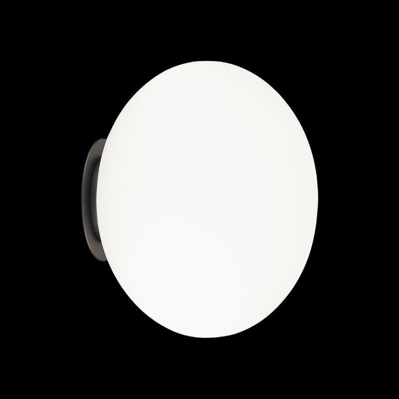 Shown in Black finish and Opal glass