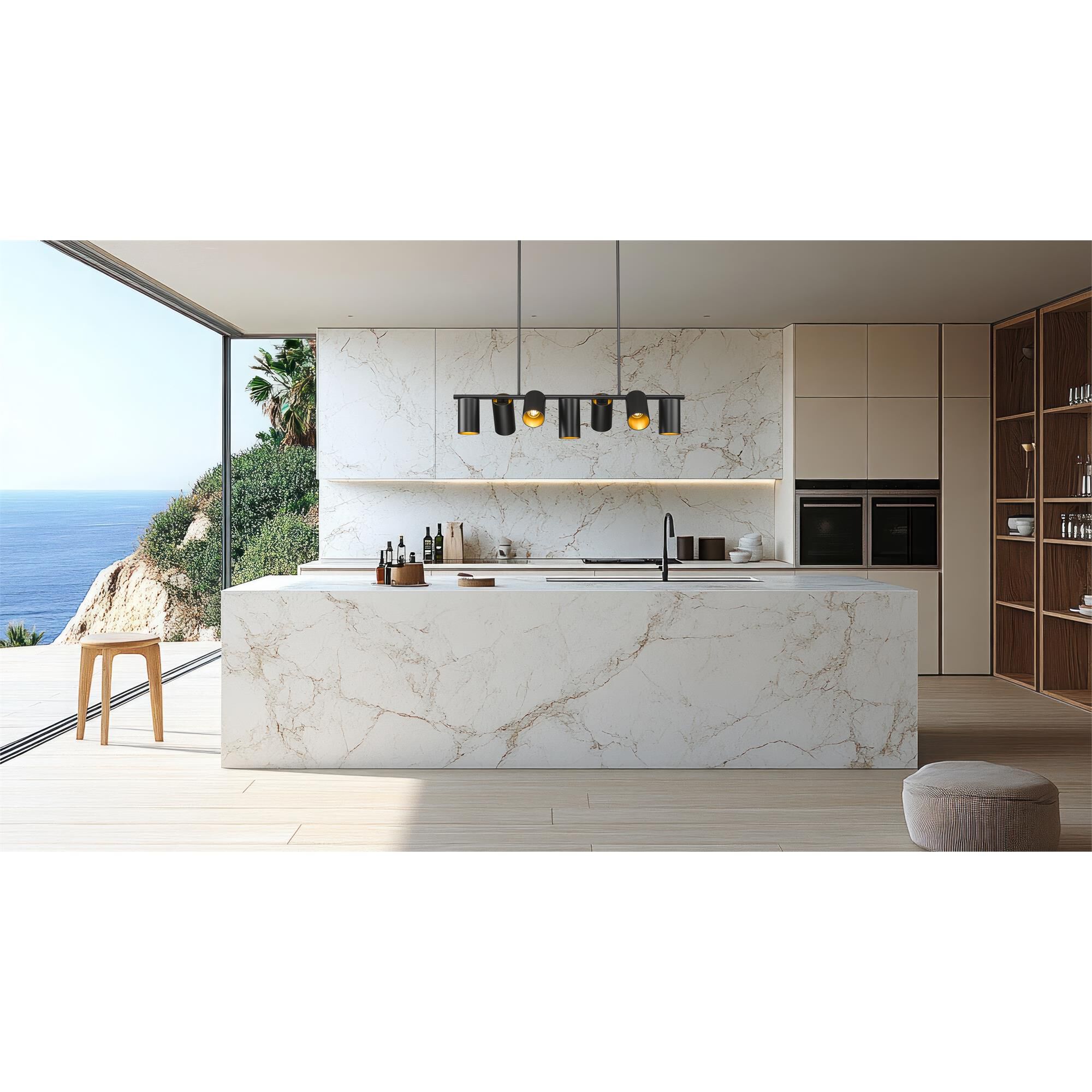 Lumina 42 Inch Linear Chandelier,