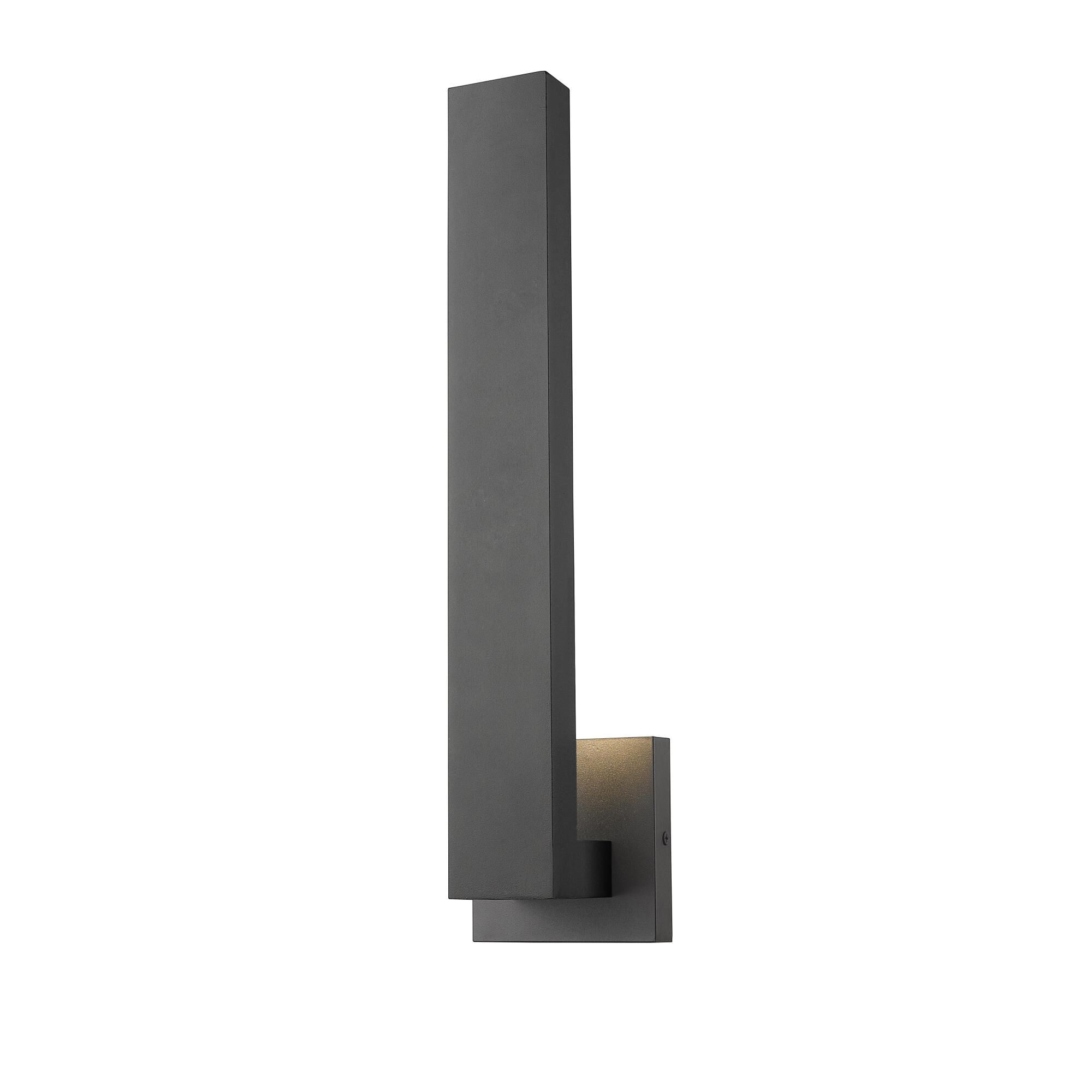 Edge 18 Inch Tall 2 Light LED Outdoor Wall Light by Z-Lite