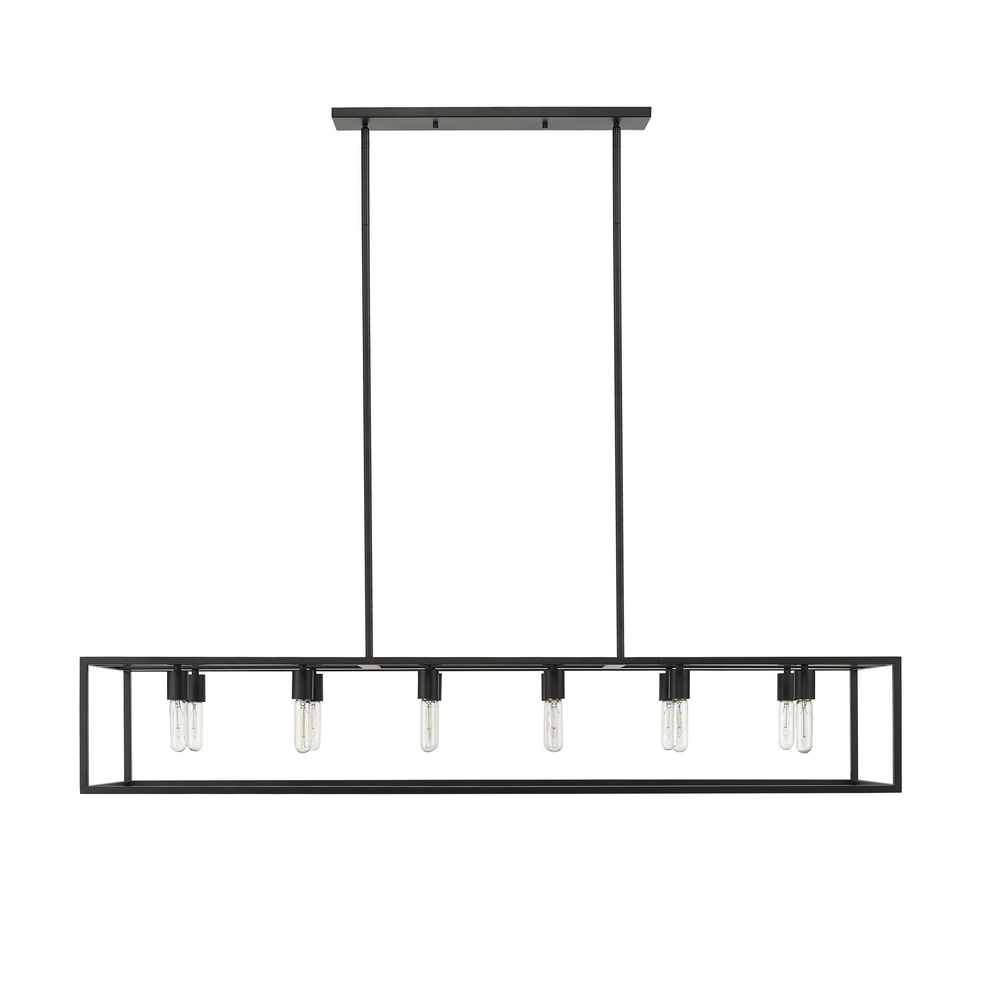 Shown in Matte Black finish and -- glass and -- shade