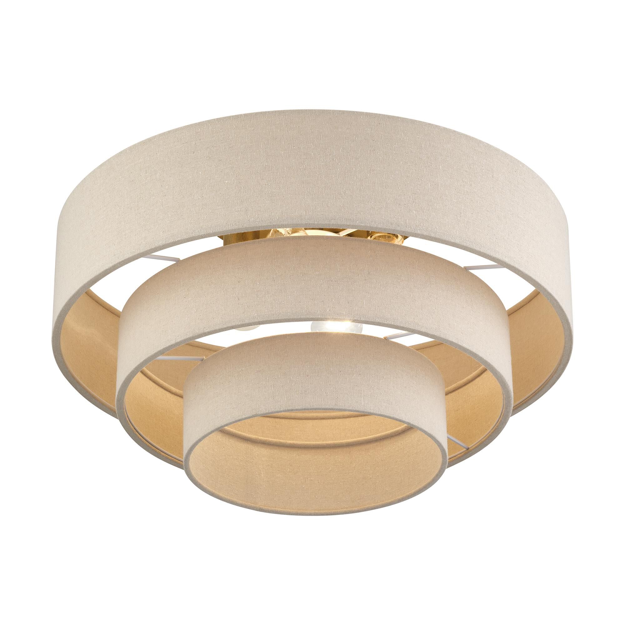 Bellingham 21 Inch Semi Flush Mount by Livex Lighting