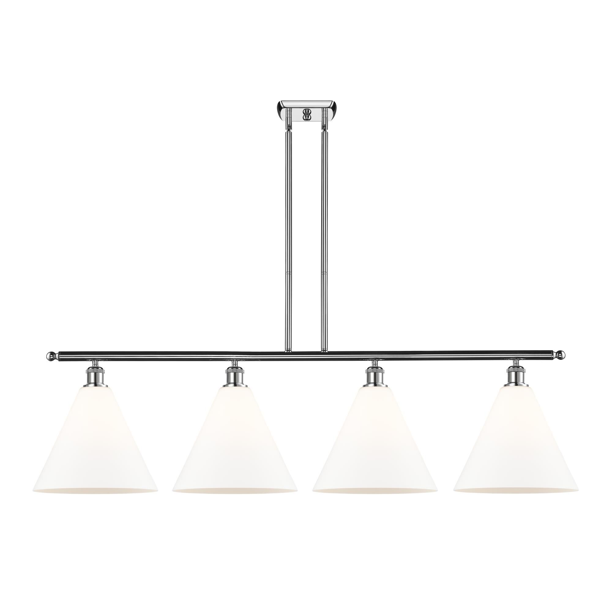 Bruno Marashlian Ballston Cone 50 Inch 4 Light Linear Suspension Light by Innovations Lighting