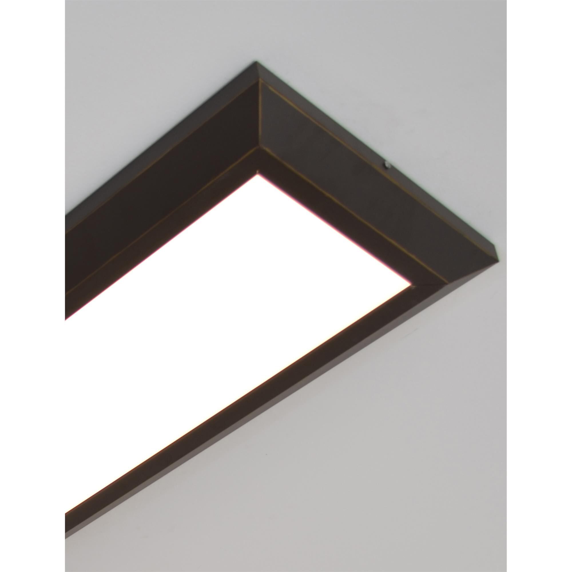 Shown in Oil - Rubbed Bronze finish and White Acrylic glass and 120 Volt Dimmer accent