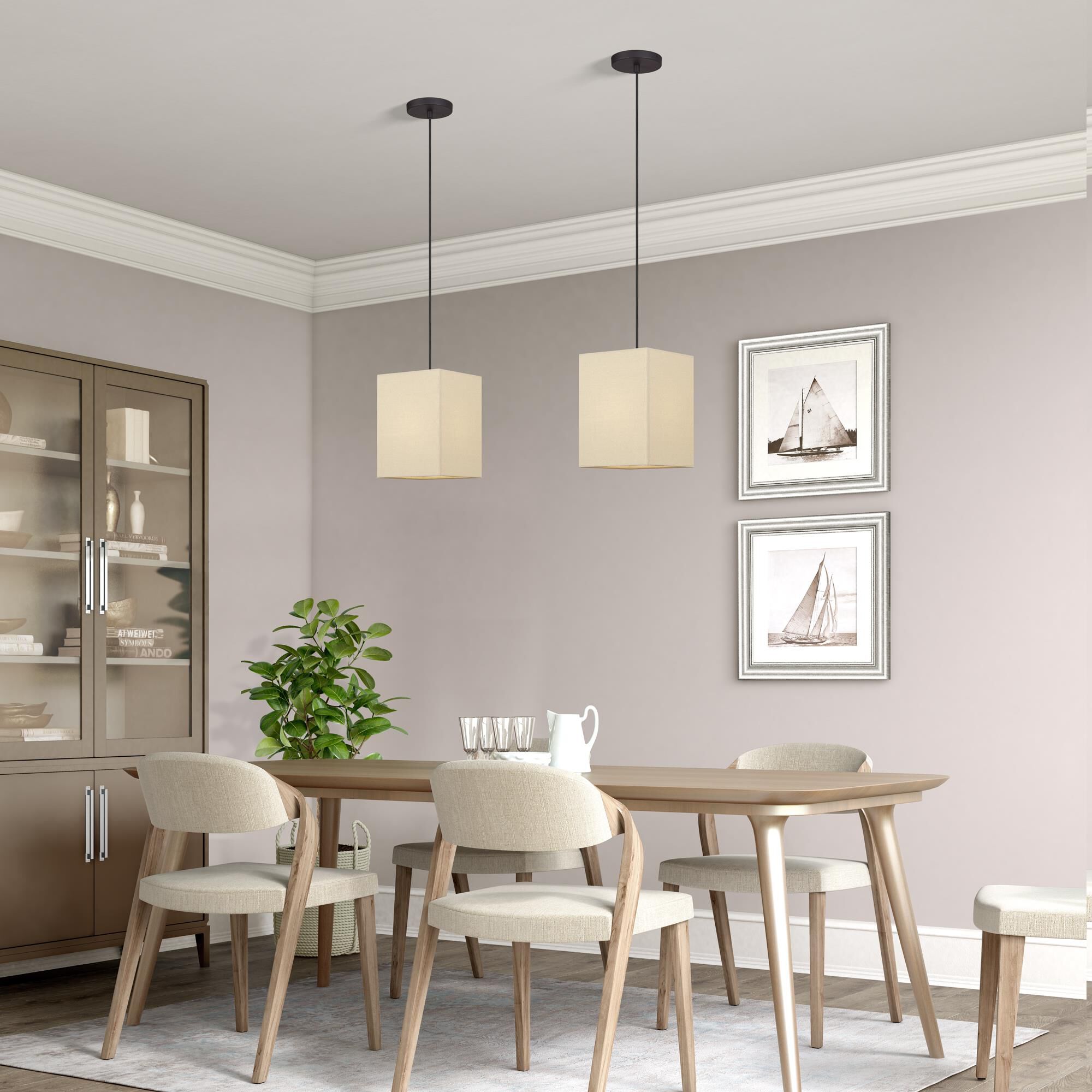 Summit 8 Inch Mini Pendant by Livex Lighting