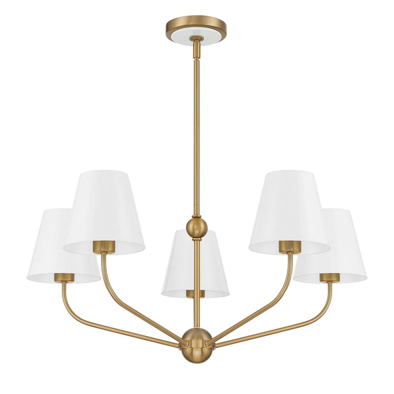 Xavier 28 Inch Chandelier by Crystorama