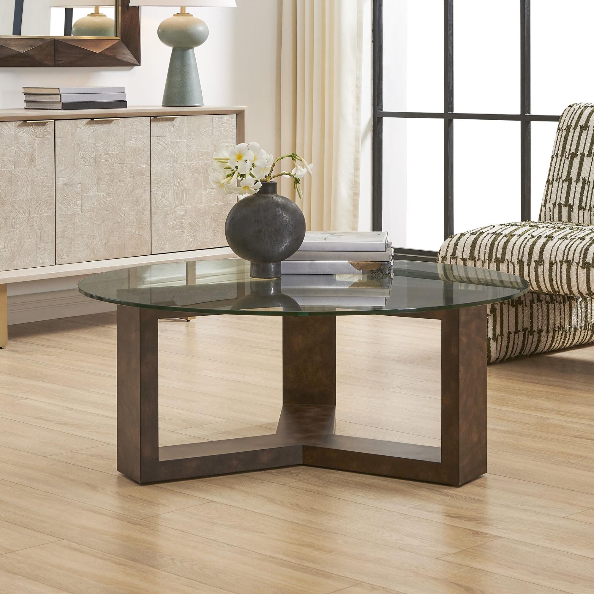 Renee Wightman Ignis 42 Inch Coffee Table by Uttermost