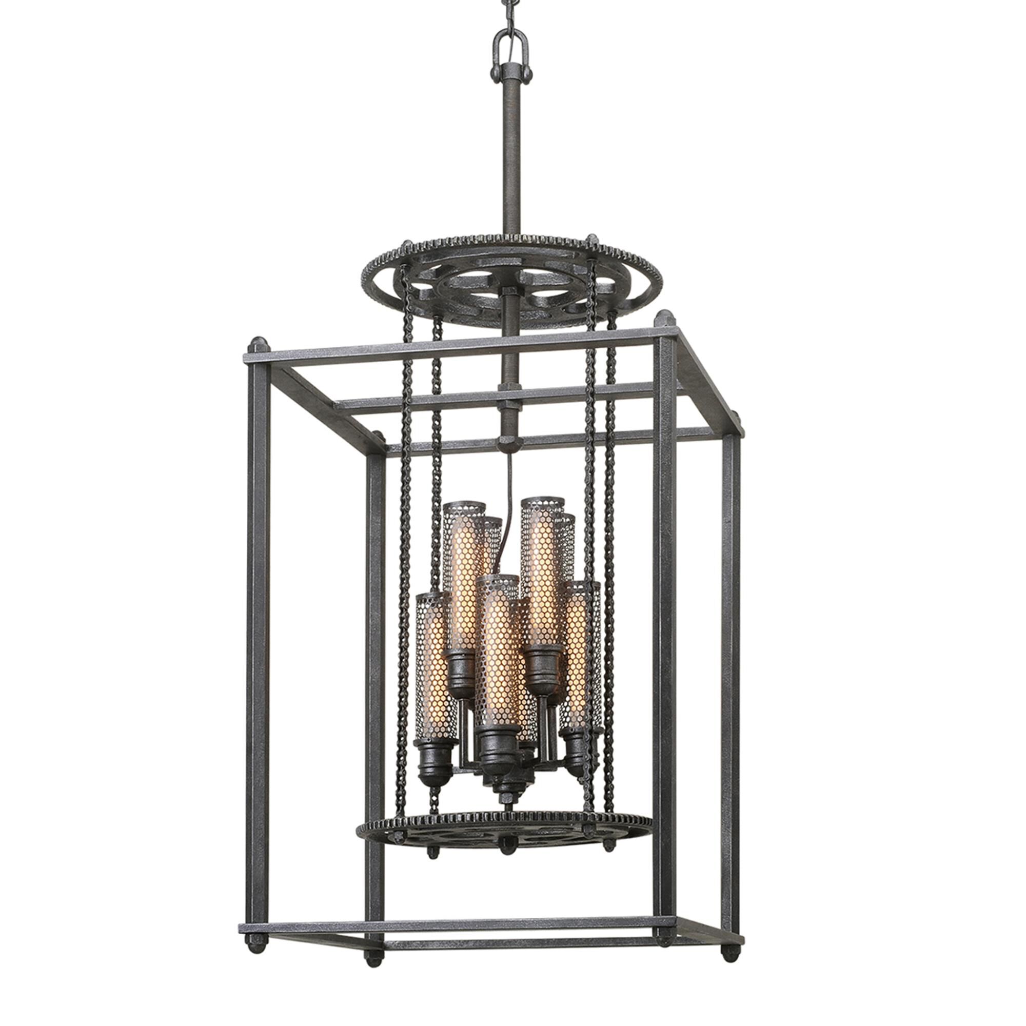 Atlas 22 Inch Cage Pendant by Troy Lighting