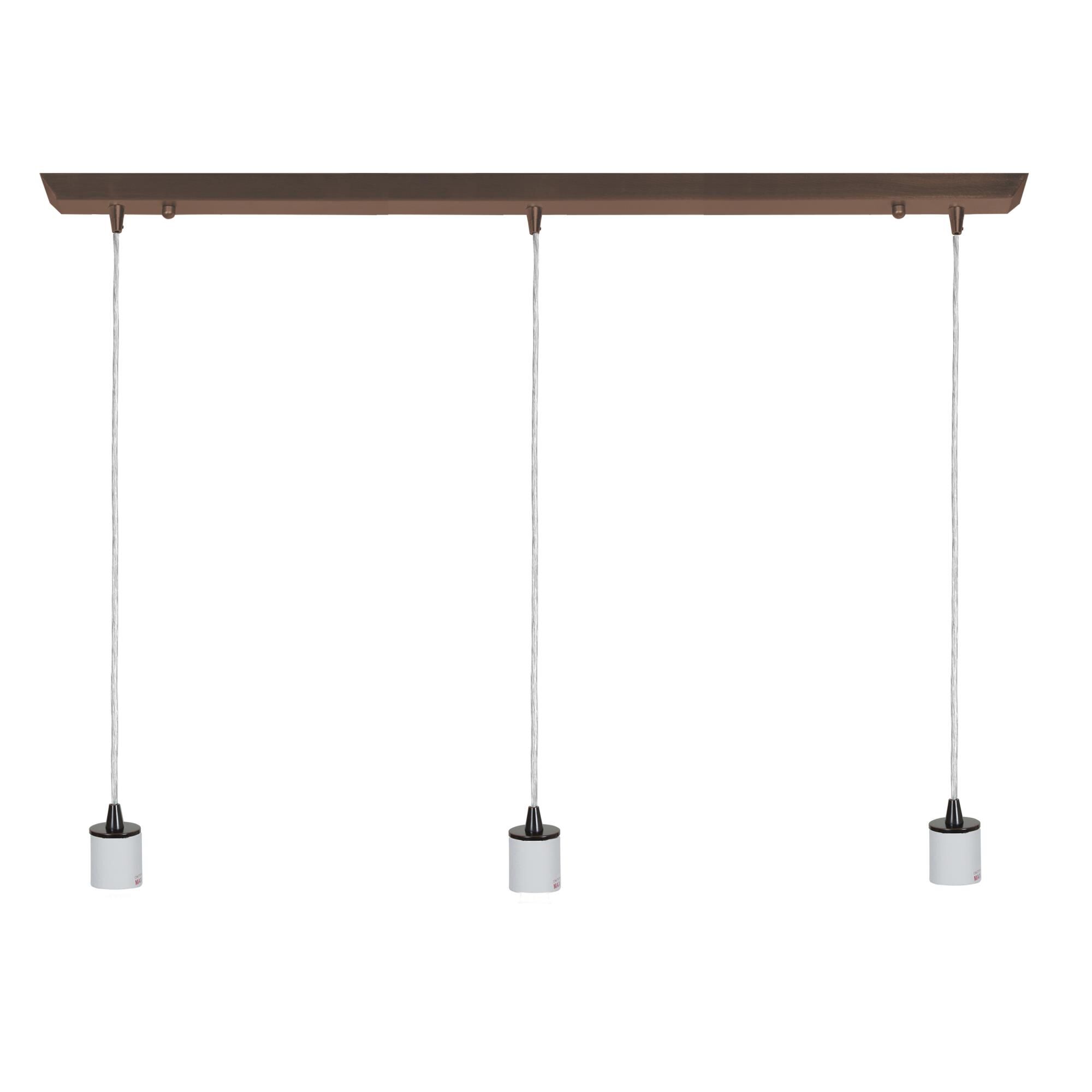 Trinity 24 Inch 3 Light Linear Suspension Light by Access Lighting