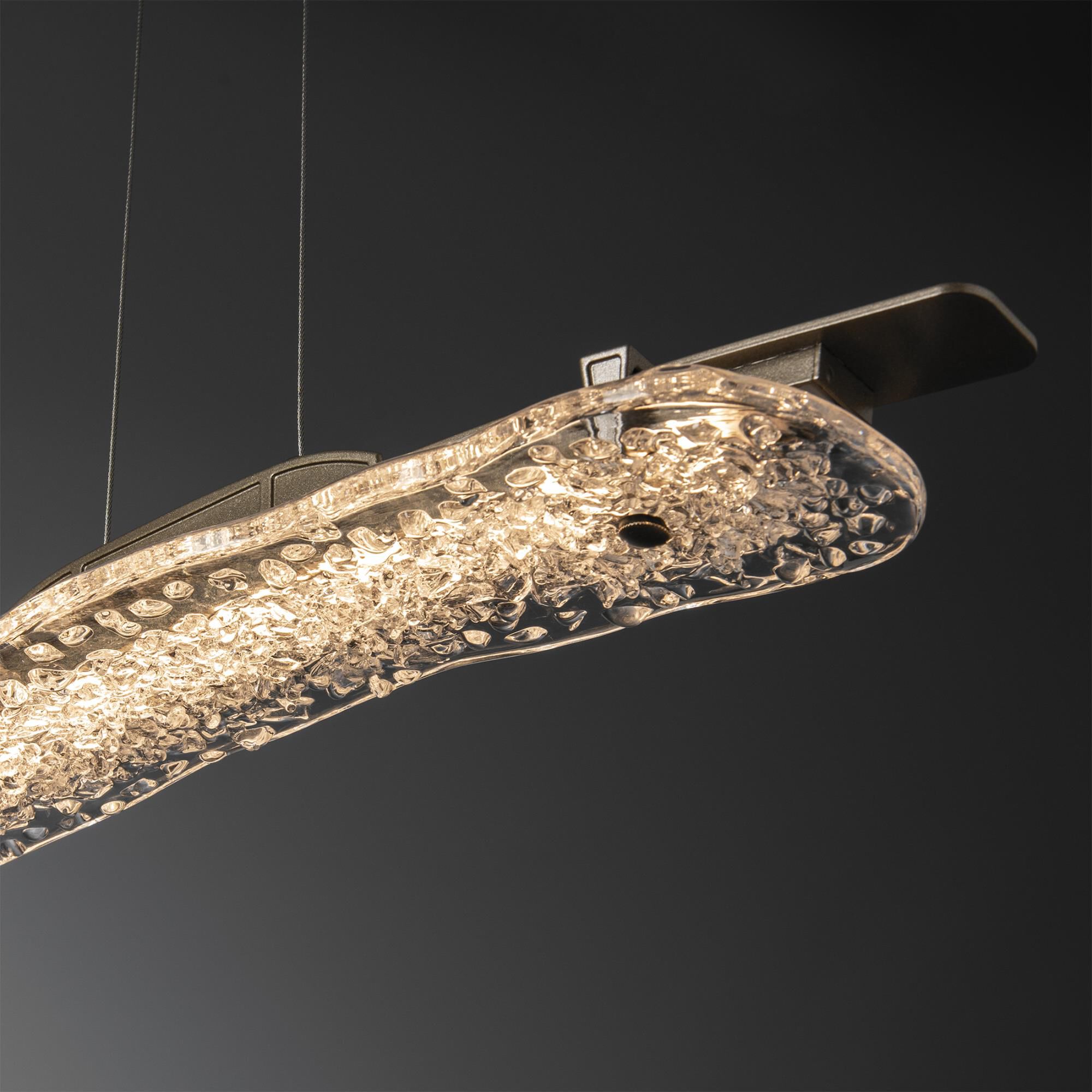 Shown in Soft Gold finish and Clear glass and Clear Glass shade