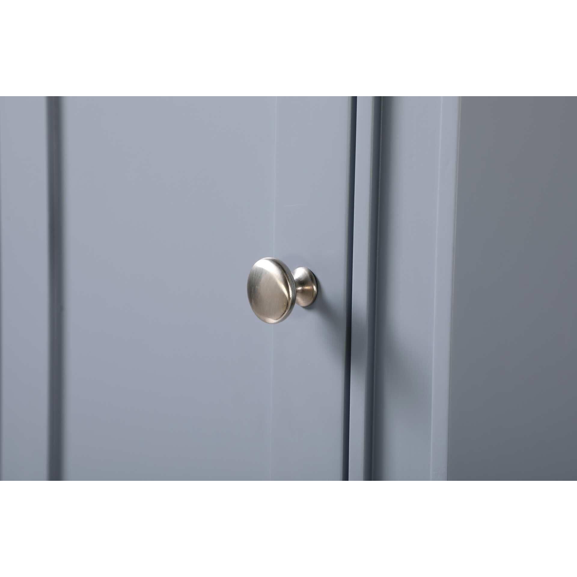 Shown in Grey finish