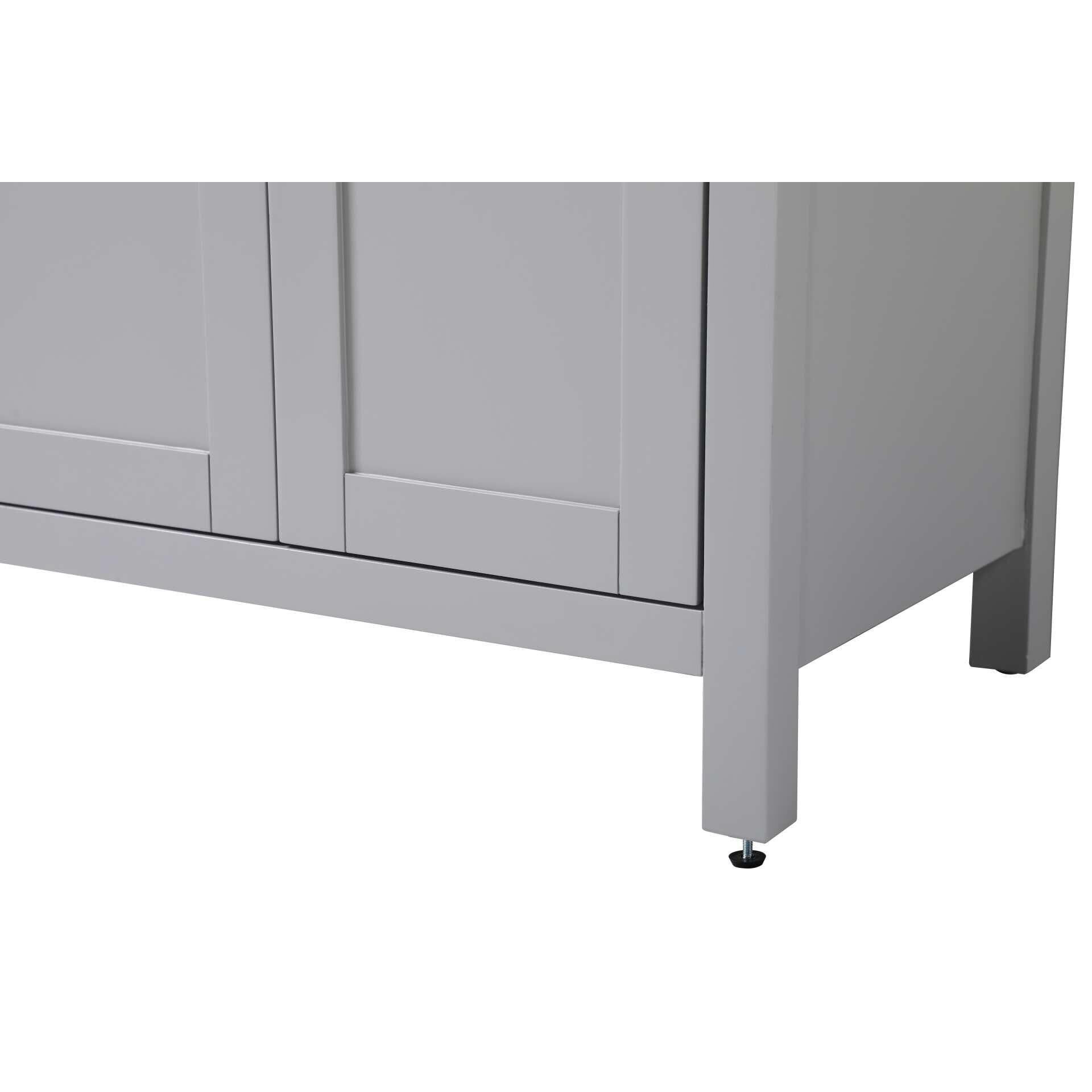 Shown in Grey finish