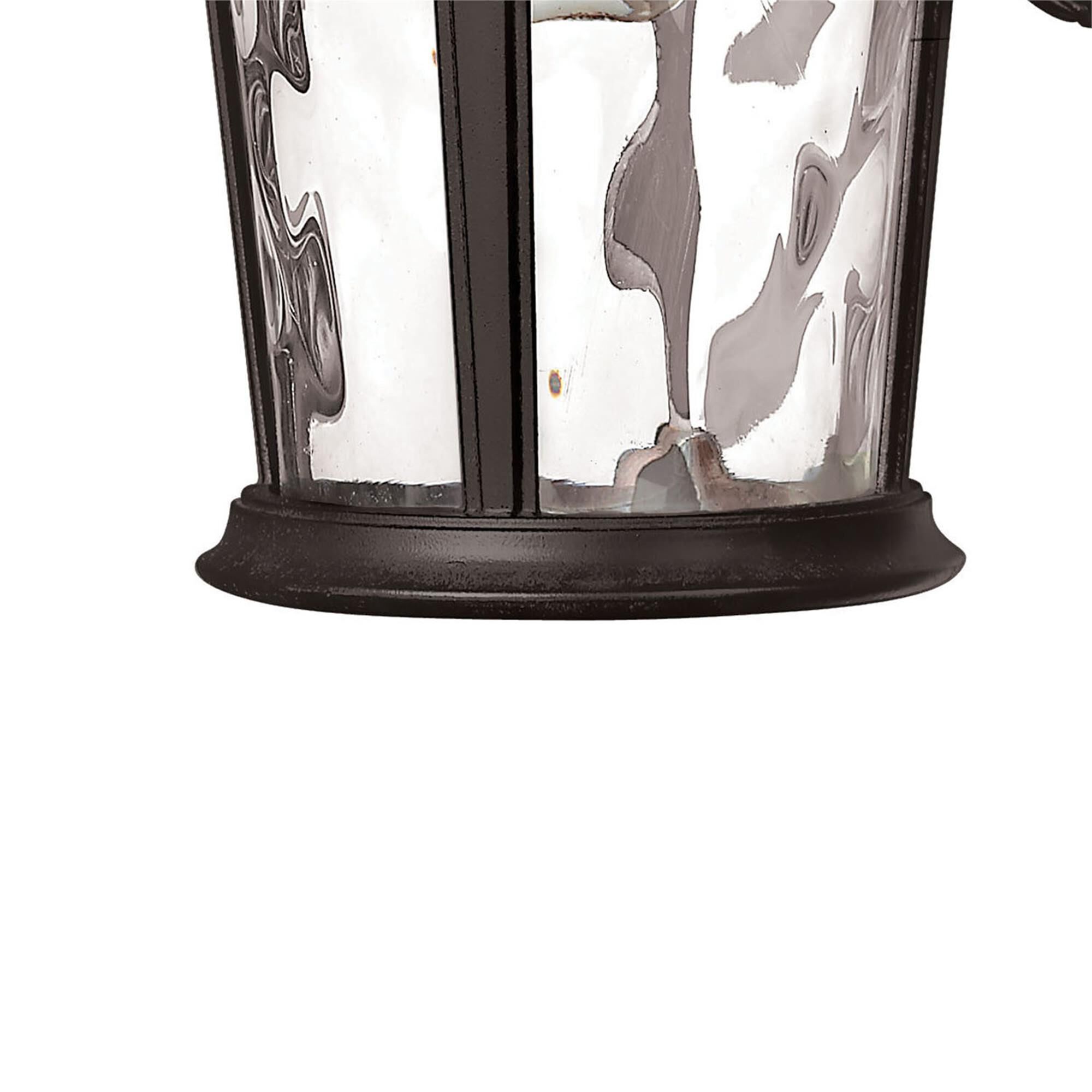 Shown in Black finish and Clear Water glass