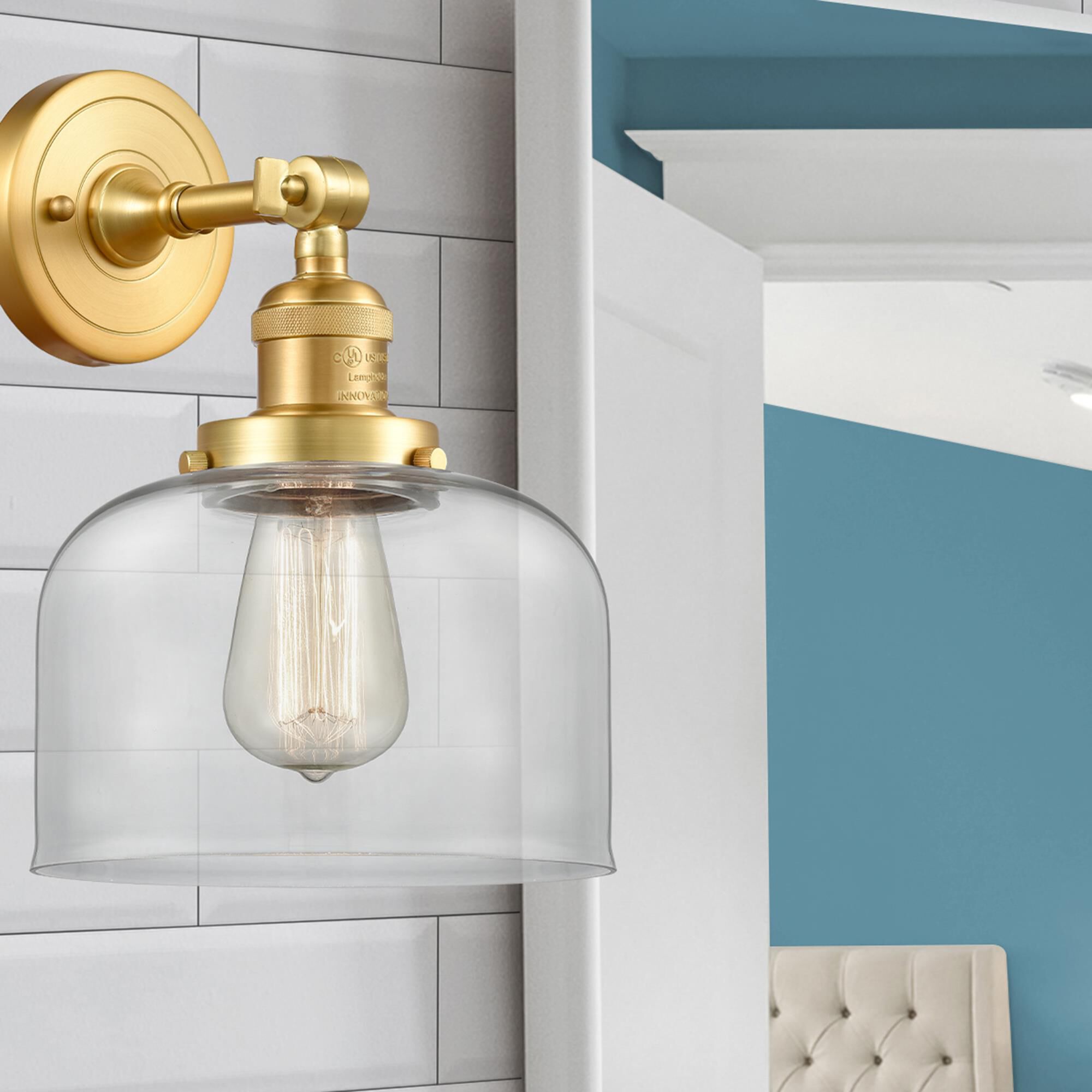 Bruno Marashlian Large Bell 12 Inch Wall Sconce by Innovations Lighting