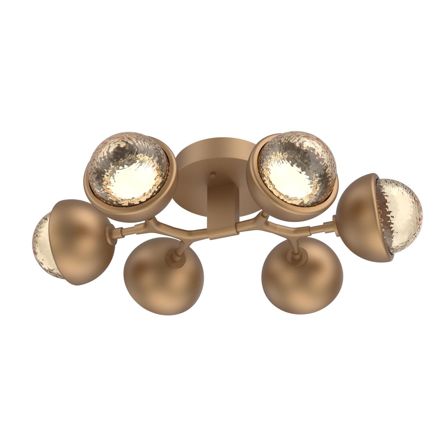 Levi Wilson Cabochon 27 Inch Flush Mount by Hammerton Studio