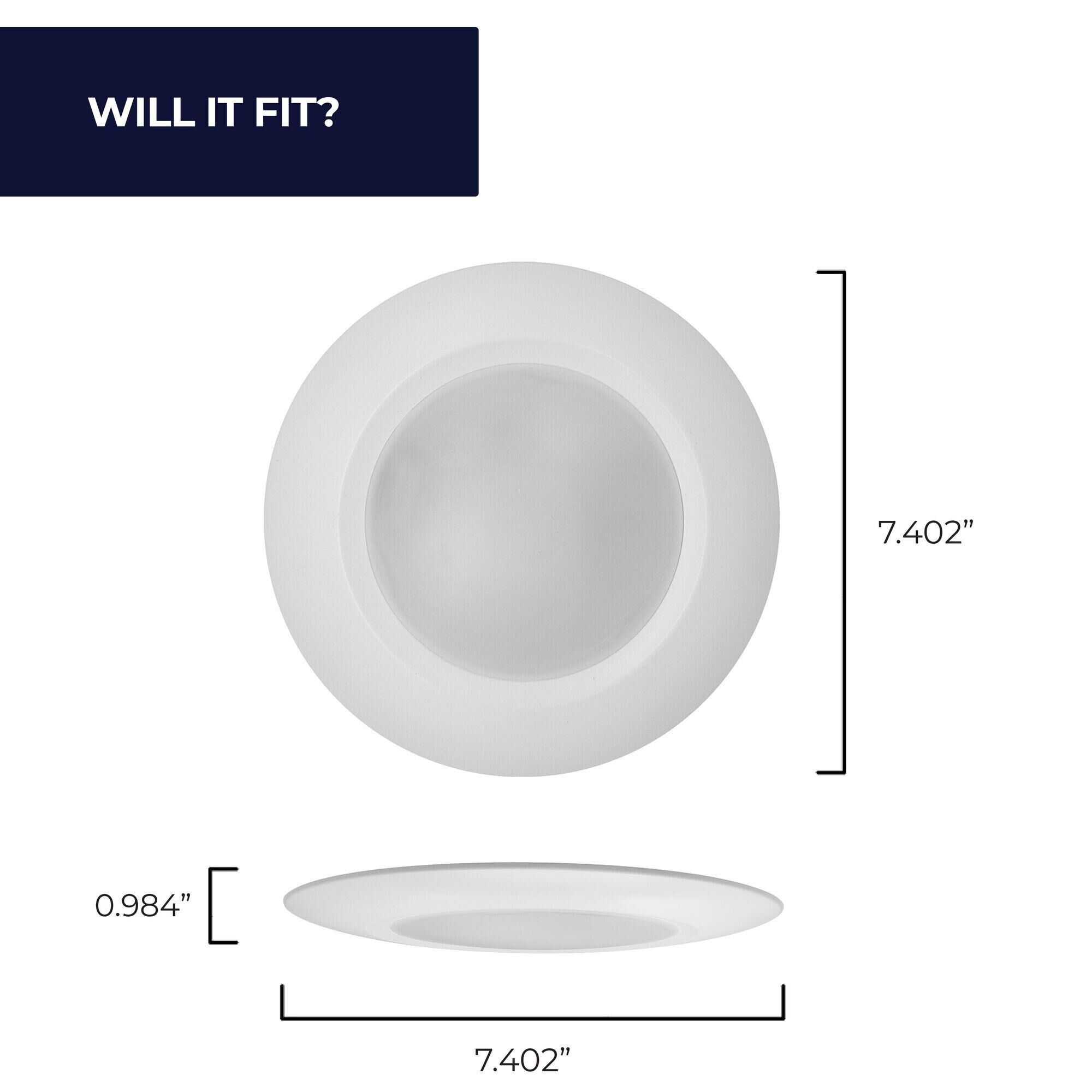 Shown in White finish