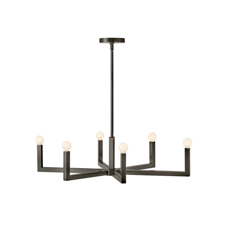 Ezra Small Linear Chandelier by Hinkley