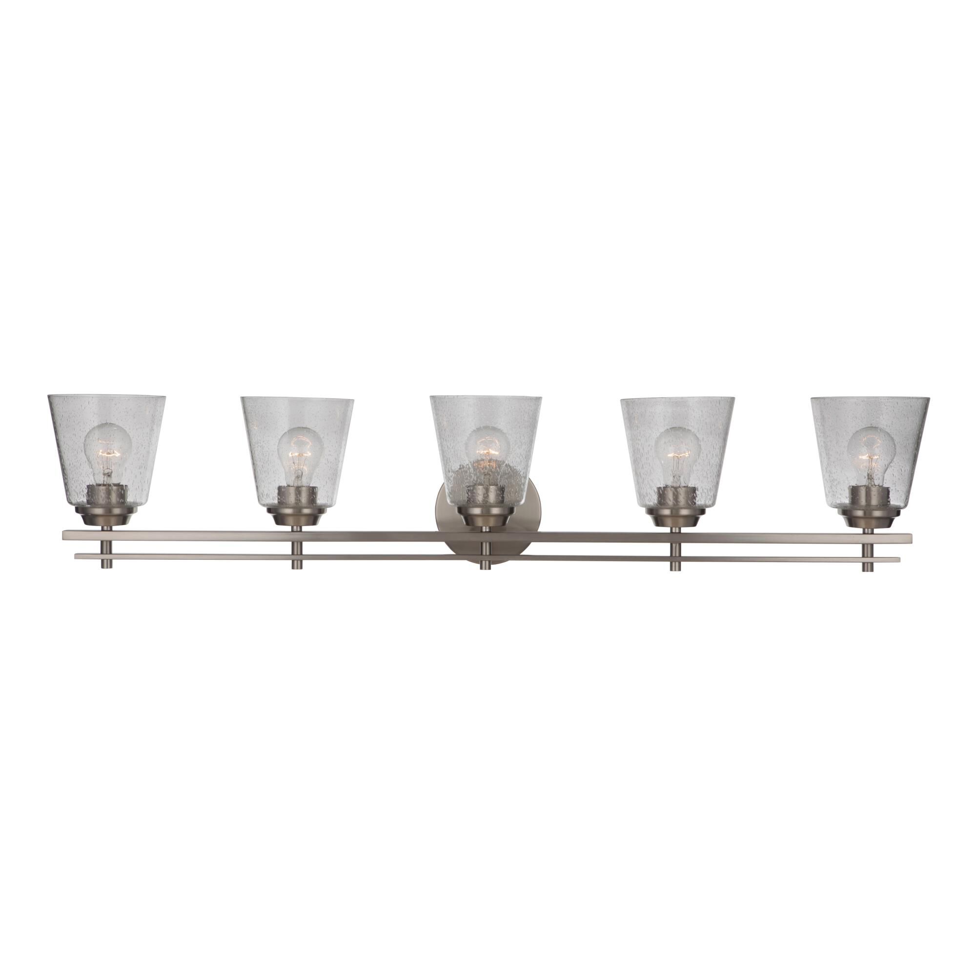 Drake 42 Inch 5 Light Bath Vanity Light by Craftmade