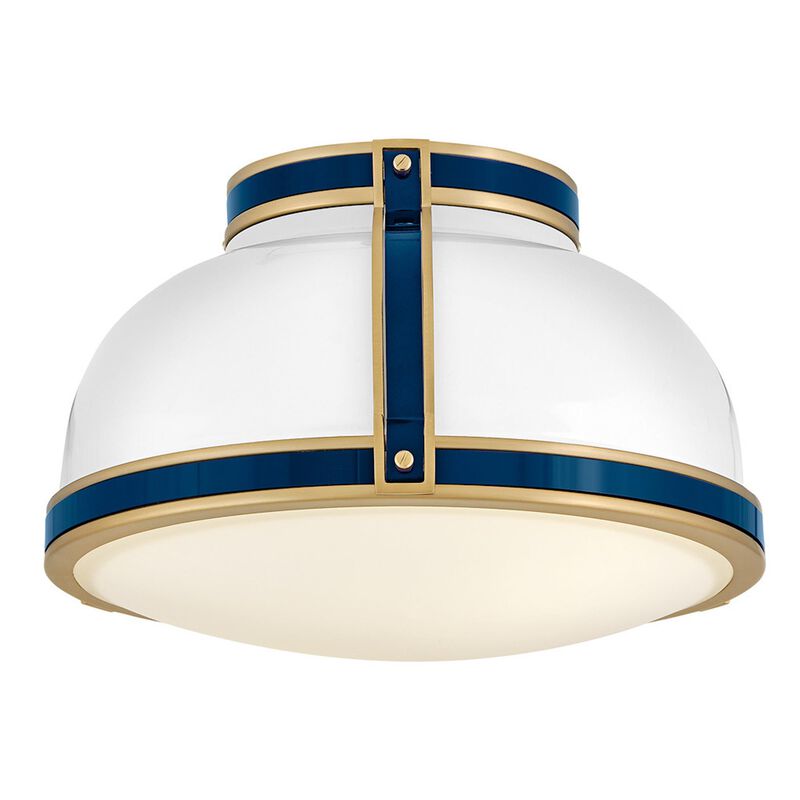 Barton 14 Inch 2 Light Flush Mount by Hinkley