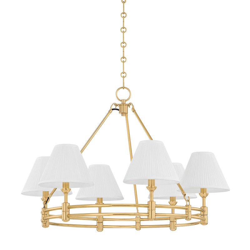 Mark D. Sikes Howard Medium Chandelier by Hudson Valley Lighting