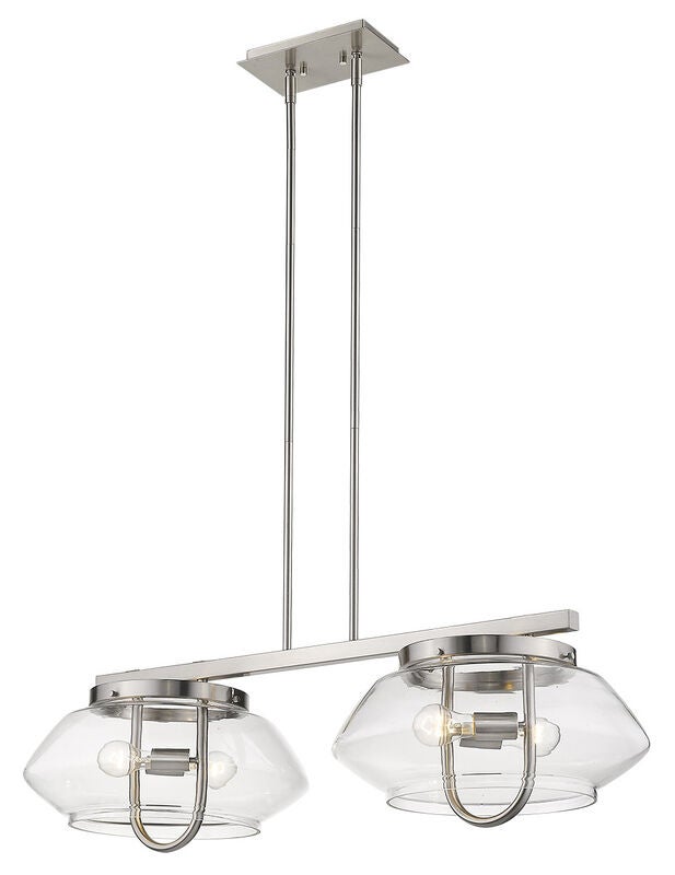 Garner 38 Inch 4 Light Linear Suspension Light by Trend Lighting