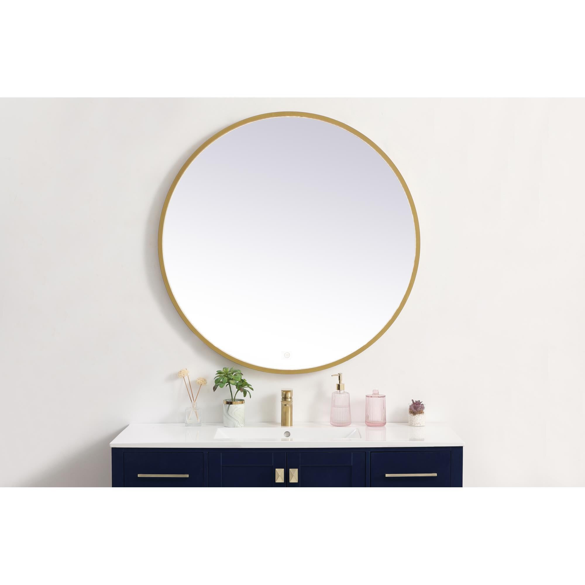 Pier LED Lighted Mirror by Elegant Decor