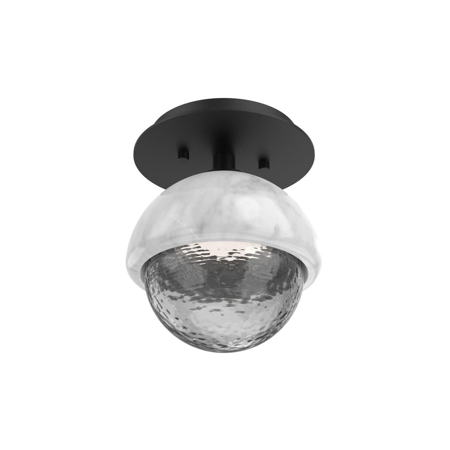 Levi Wilson Cabochon 6 Inch Flush Mount by Hammerton Studio