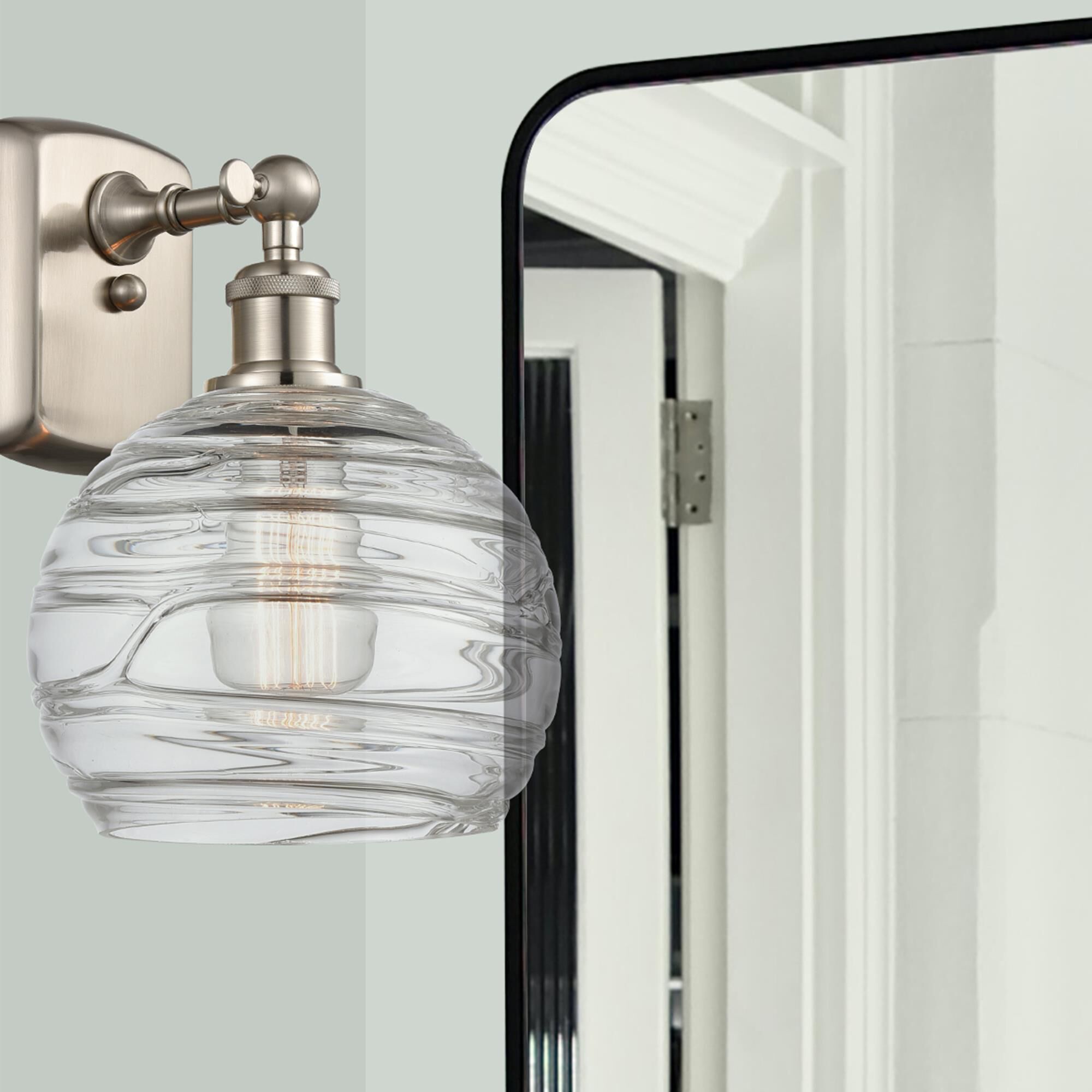 Bruno Marashlian Athens Deco Swirl 8 Inch Wall Sconce by Innovations Lighting