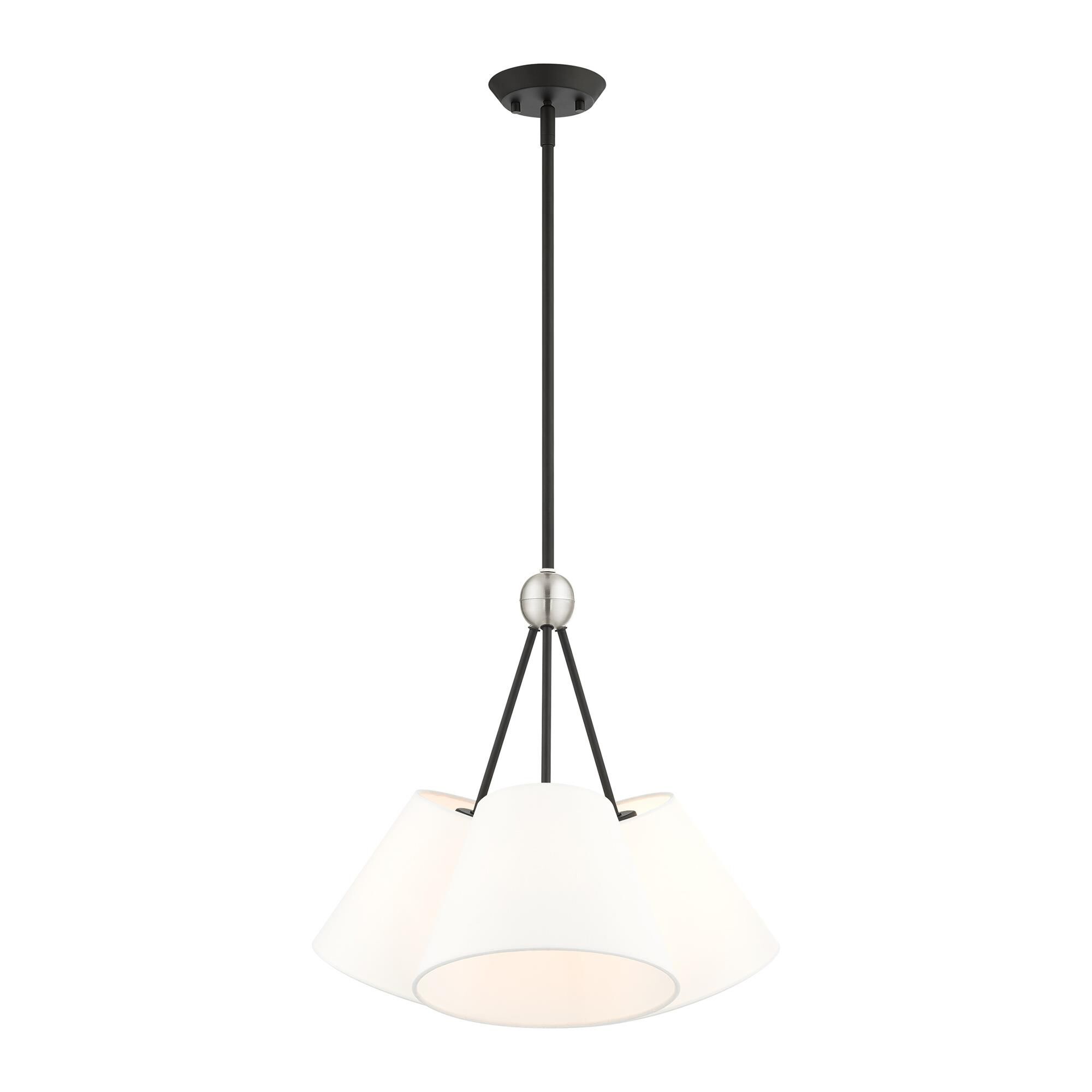 Prato 3 Light Multi Light Pendant by Livex Lighting