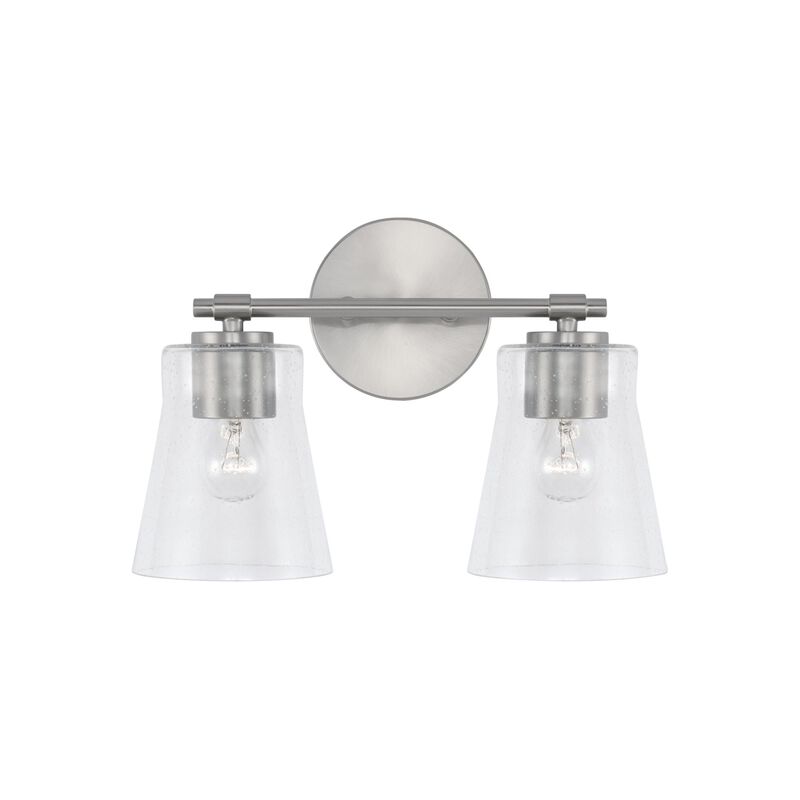 Baker 14 Inch 2 Light Bath Vanity Light by Capital Lighting Fixture Company