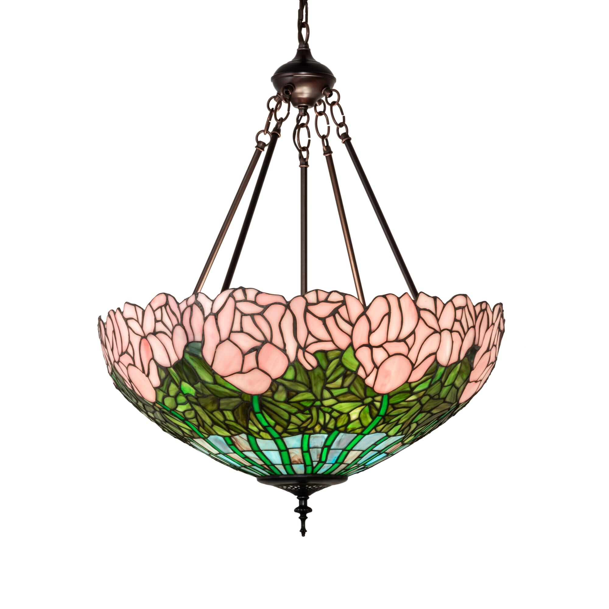 Meyda Lighting Cabbage Rose 22 Inch Large Pendant