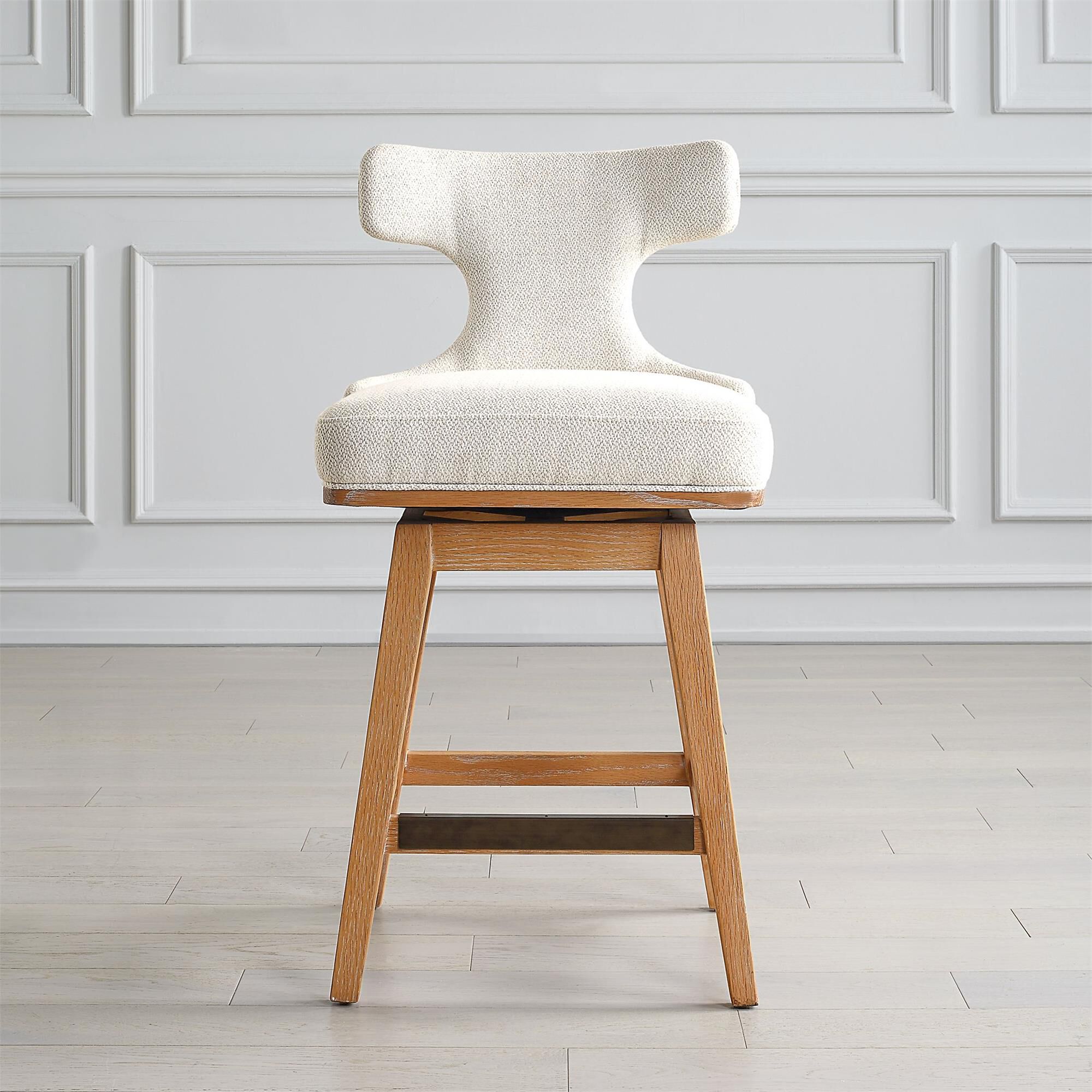 Shown in Off-White Fabiric finish