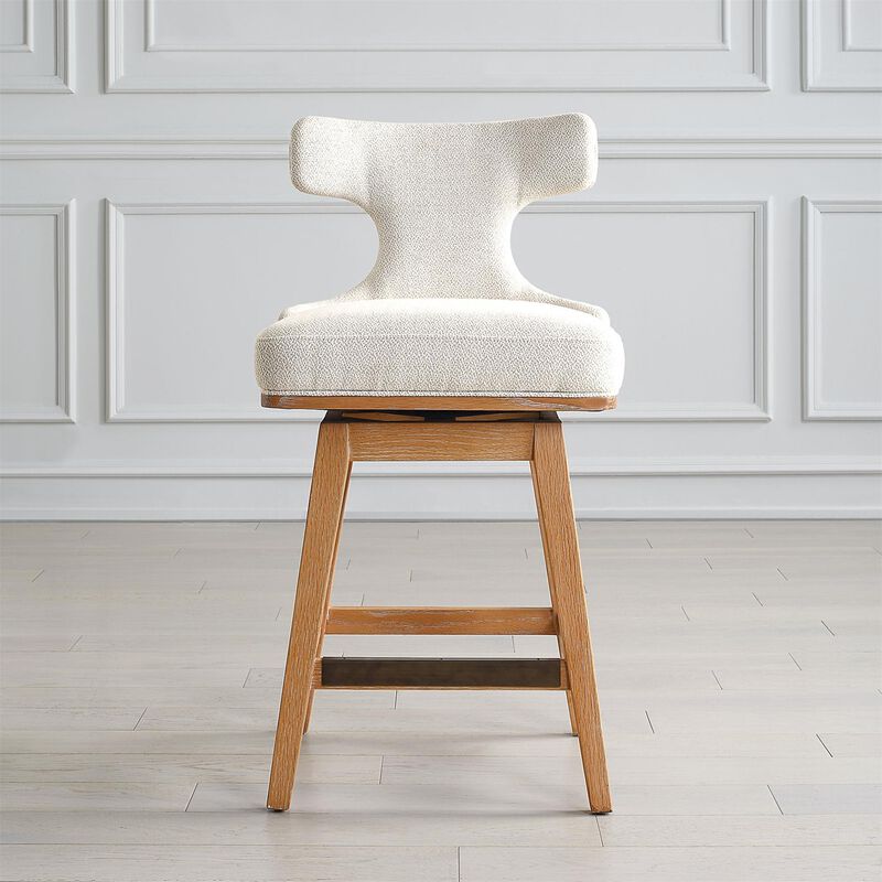 Jim Parsons Klismos 38 Inch Stool by Uttermost